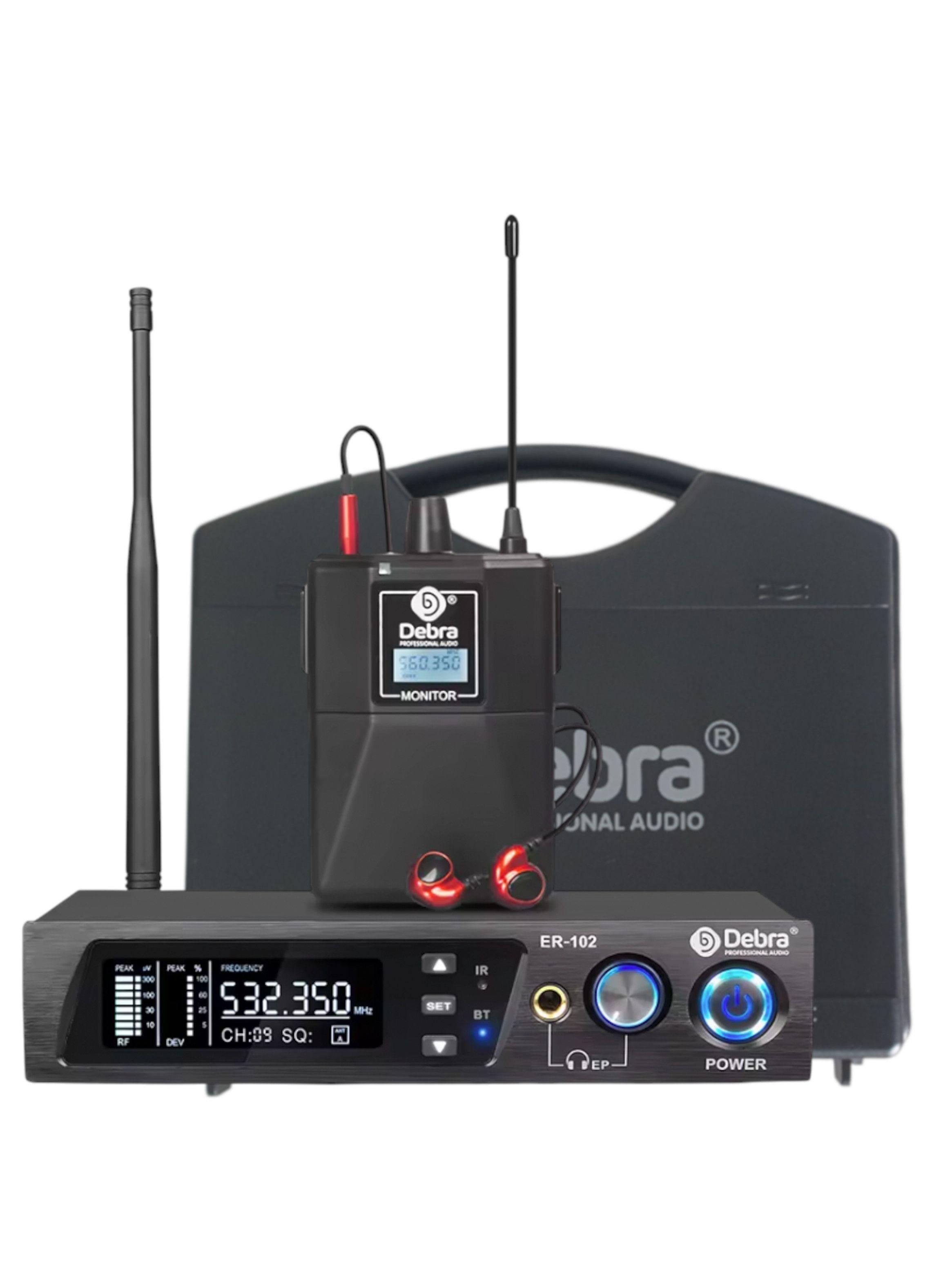 Sistema Profesional Monitoreo In Ear Debra ER-102-0
