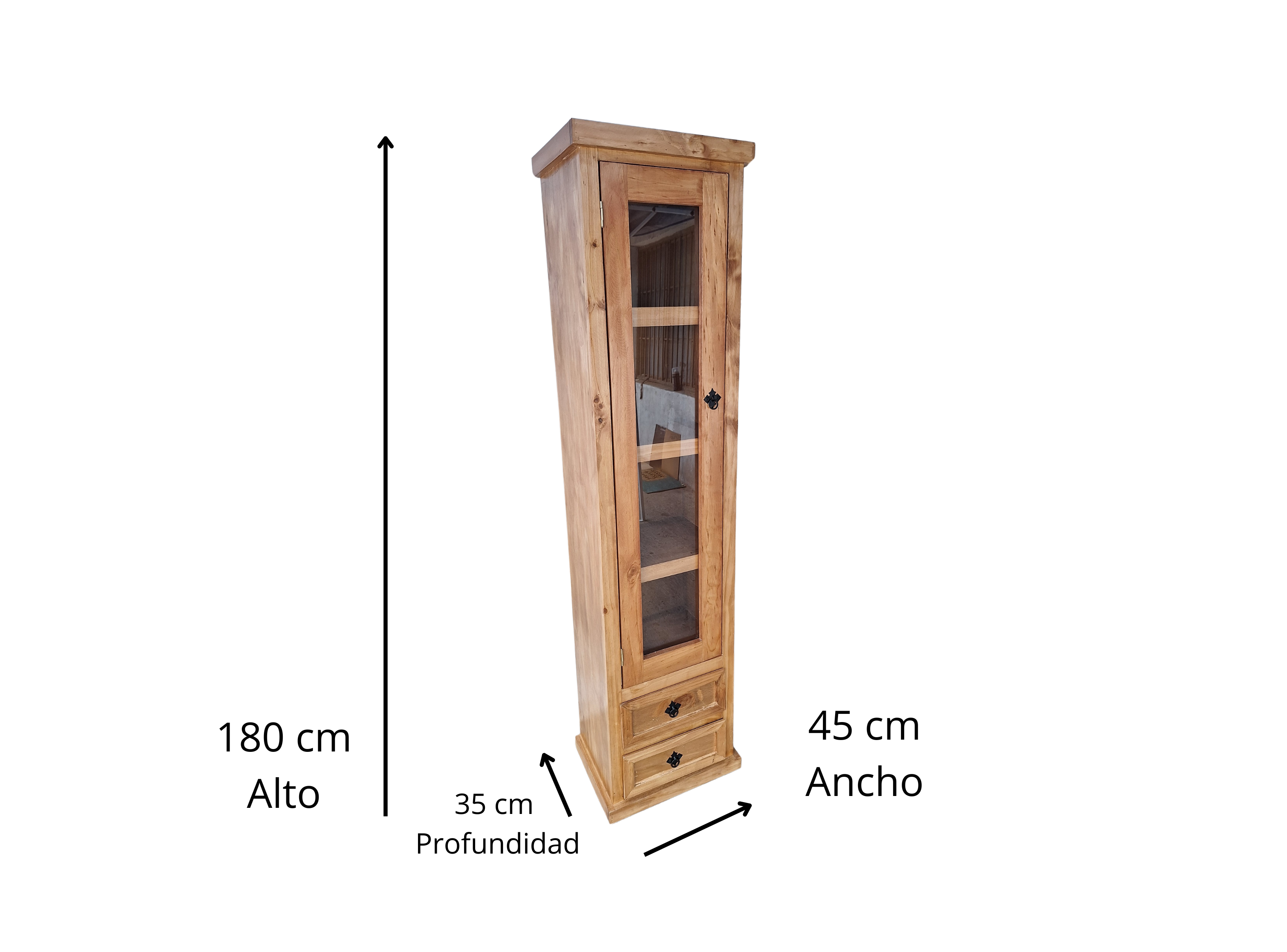 Torre Rustica Bicolor Rojizo-3