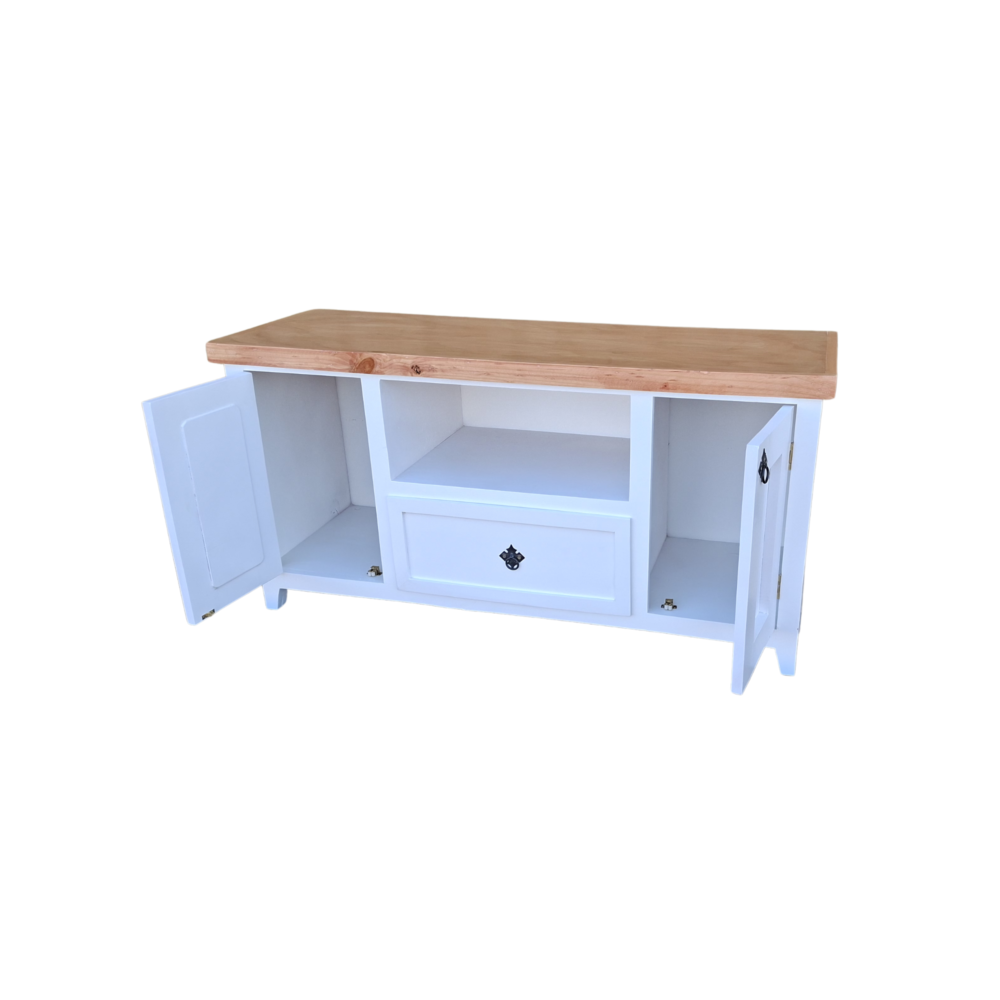Rack Rustico Rieti Blanco Bicolor-3