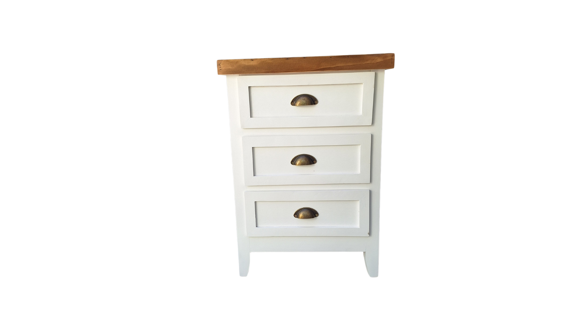 Velador Kit Rustico Bicolor Blanco Teramo-3