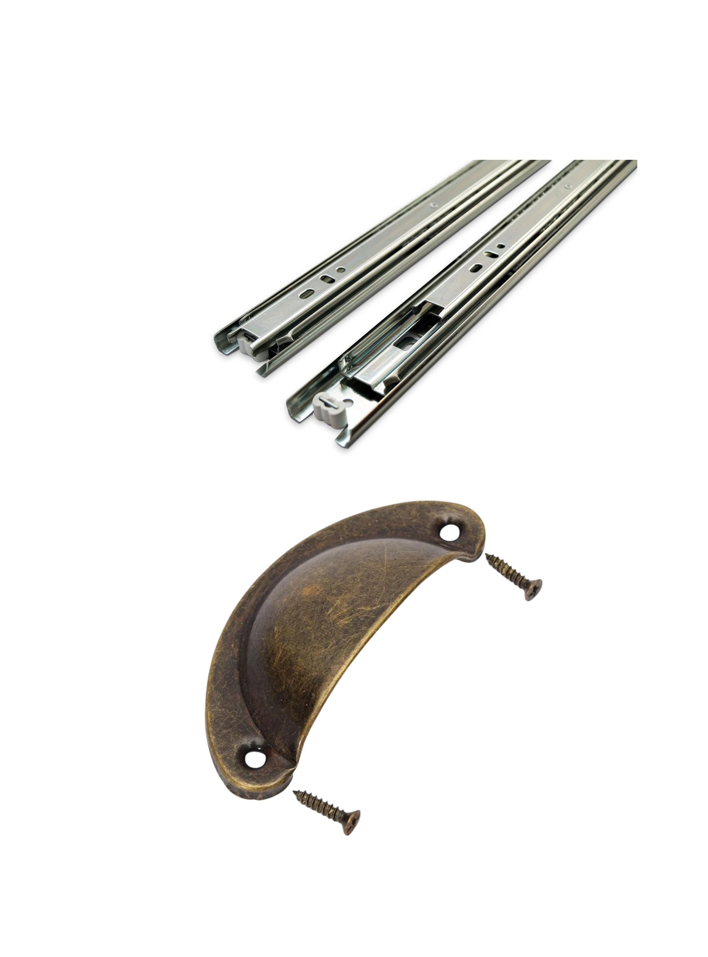 Velador Rustico Blanco Completo Terramo Pack-3