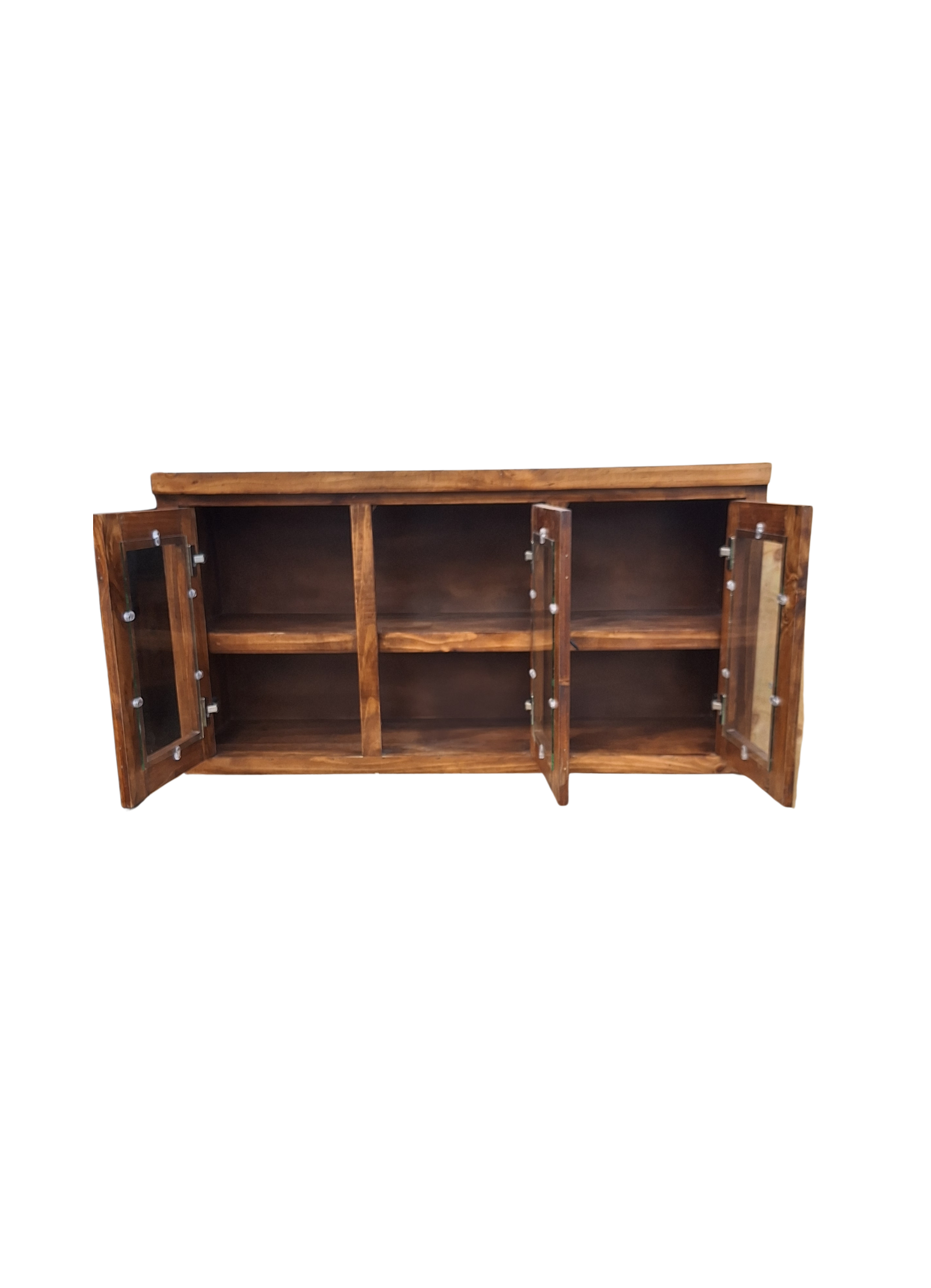 Mueble Kit Cocina Rustico Bari Marron 120-3