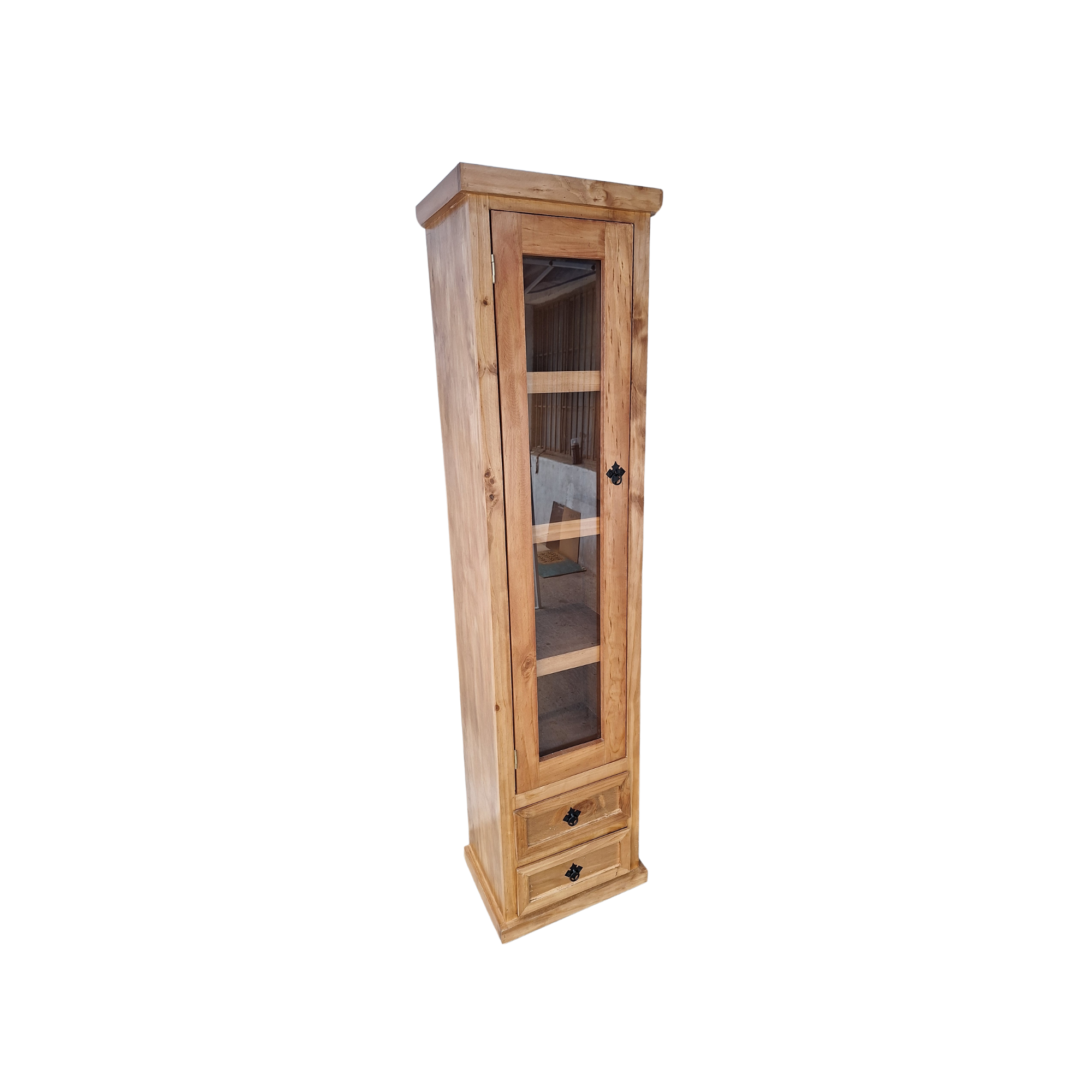 Torre Madera Rustica Chocolate-0