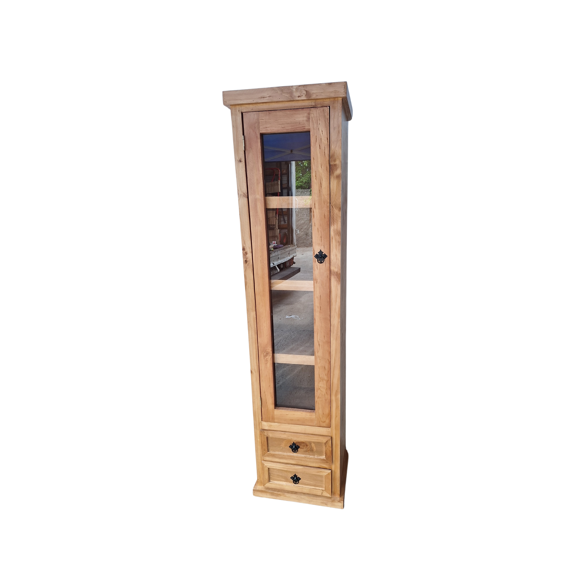 Torre Madera Rustica Chocolate-3