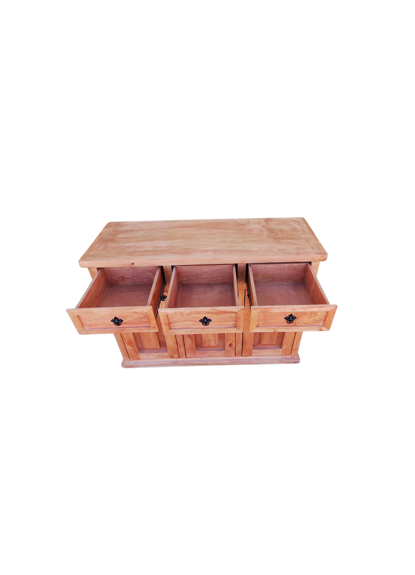 Buffet Rustico Bari 120 Rojizo-2