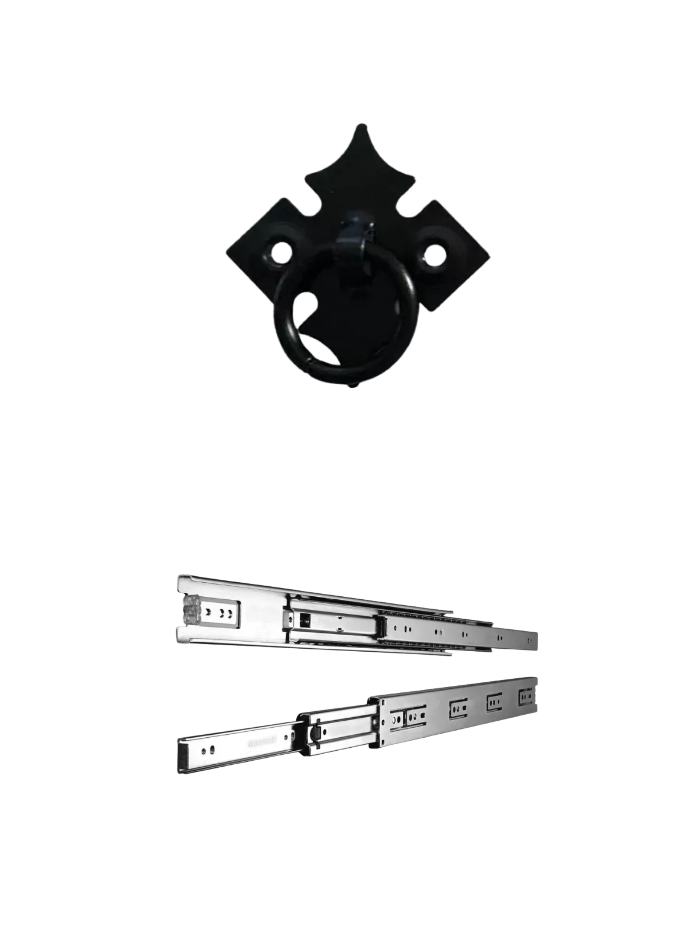 Comoda Rustica Grafito Bicolor 120-3