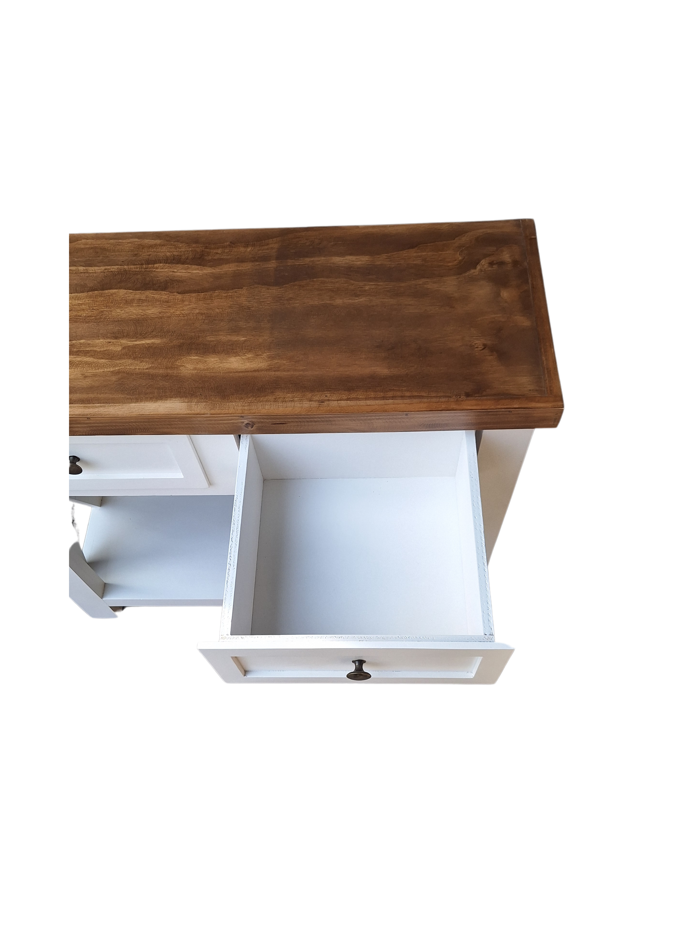 Mueble arrimo urbino 2 blanco bicolor-2