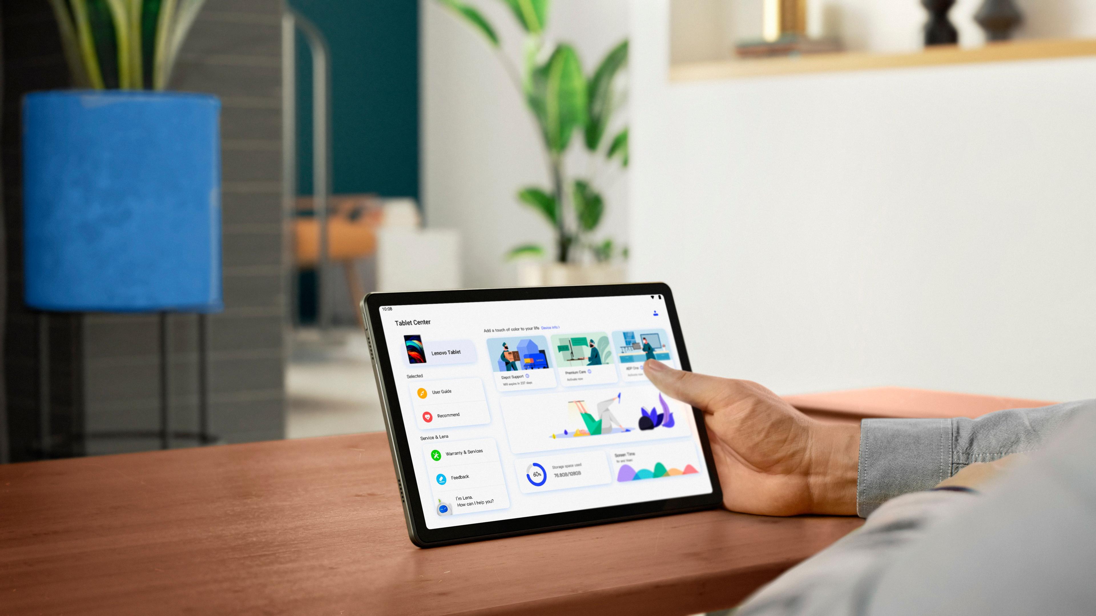 Tablet Lenovo Tab M10 Plus 3°Gen 4GB RAM 128GB Snapdragon 680 4G LTE 10''-8