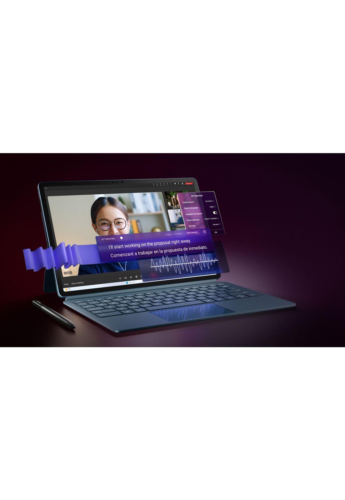 Tablet Lenovo Yoga Tab Plus AI 16GB RAM 256GB 13" 3K Lápiz + Teclado-6