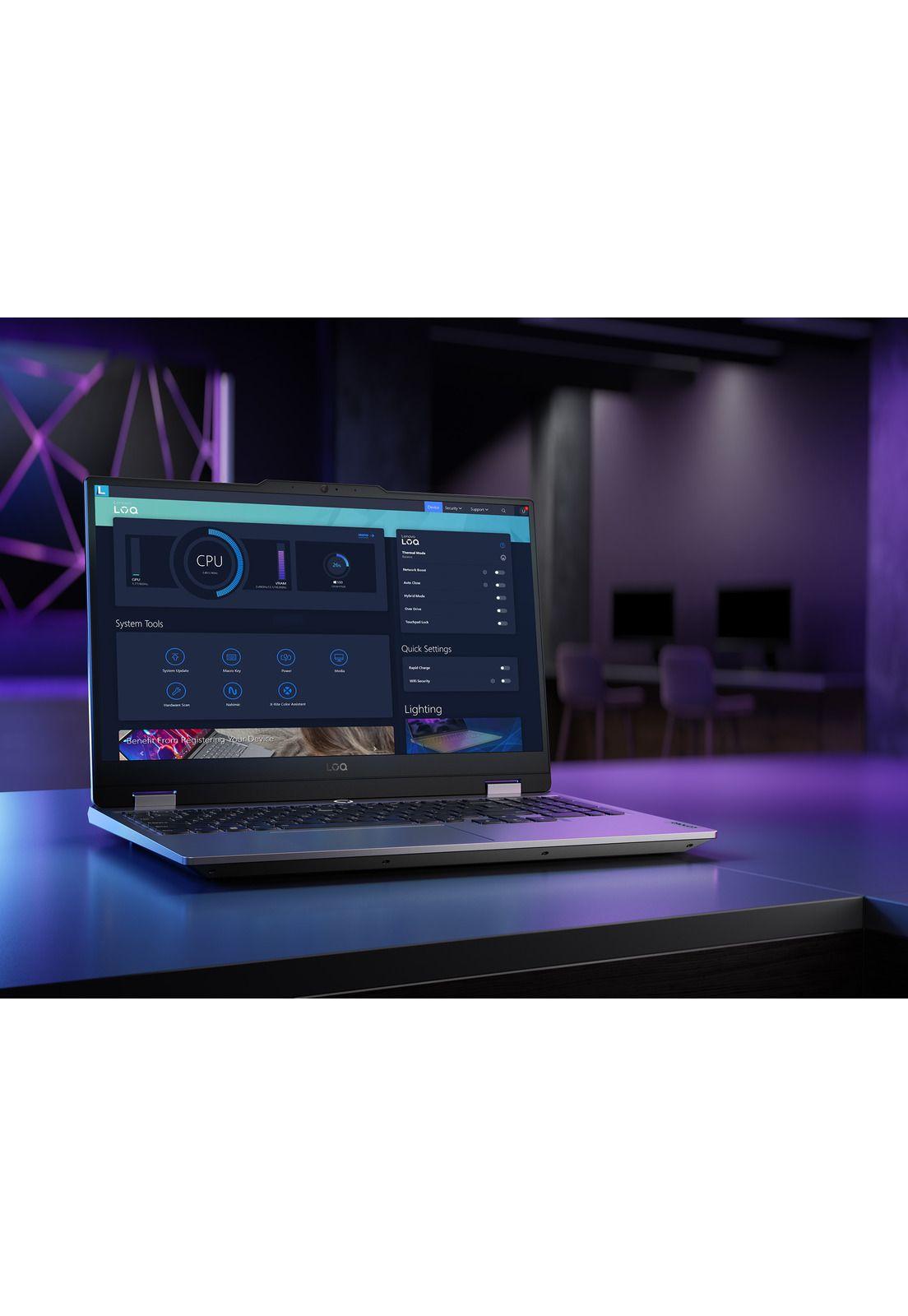 Notebook Gamer LOQ Gen 9 Intel Core i5 16GB RAM 512GB SSD NVIDIA RTX 4050 15''-8