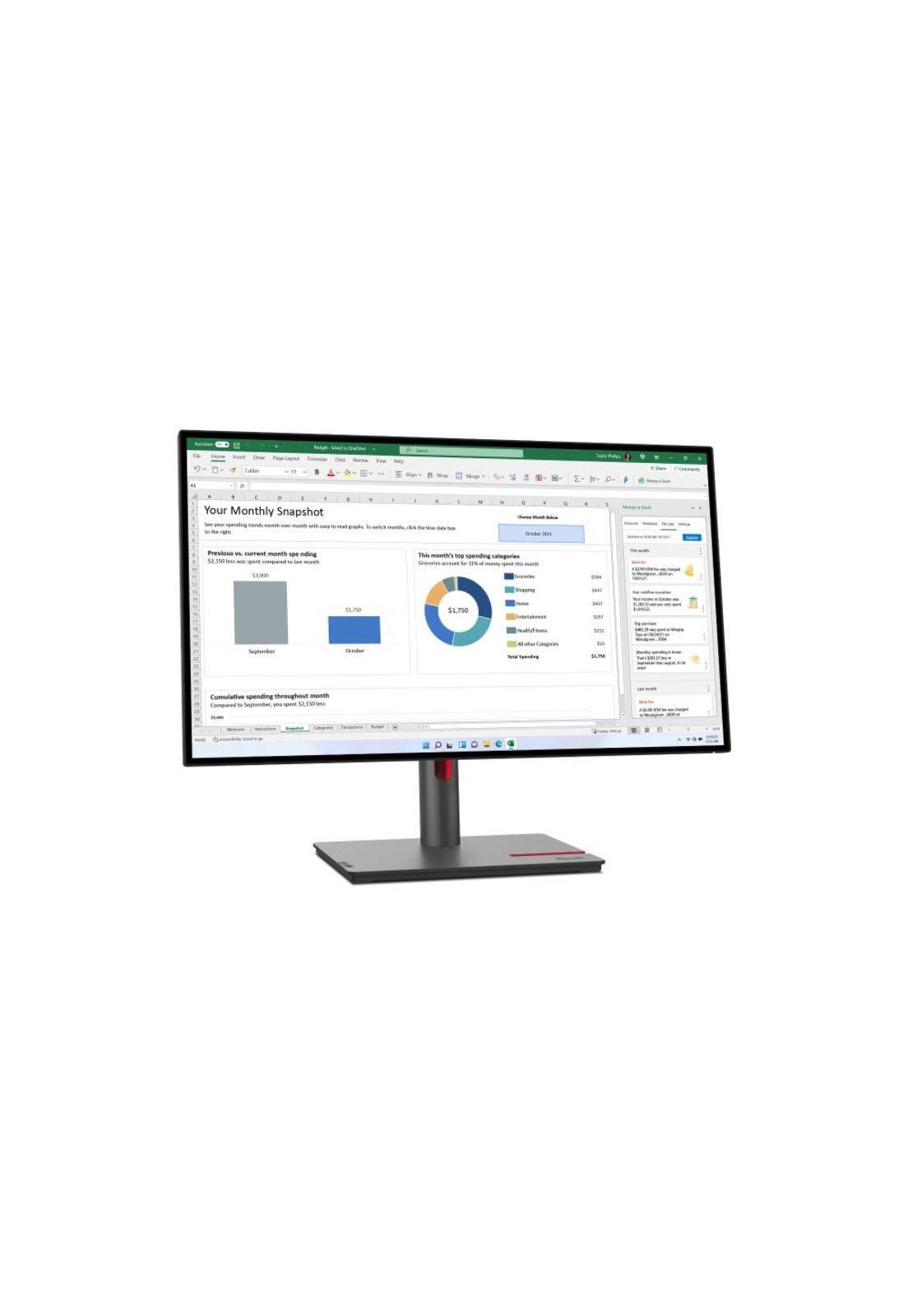 Monitor Lenovo ThinkVision P27h-30 WLED QHD 27''-8