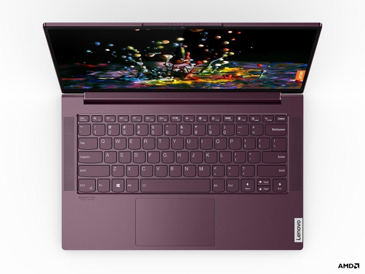 Notebook Yoga Slim 7 AMD Ryzen 5 4500U 8GB RAM 256 SSD 14''-3