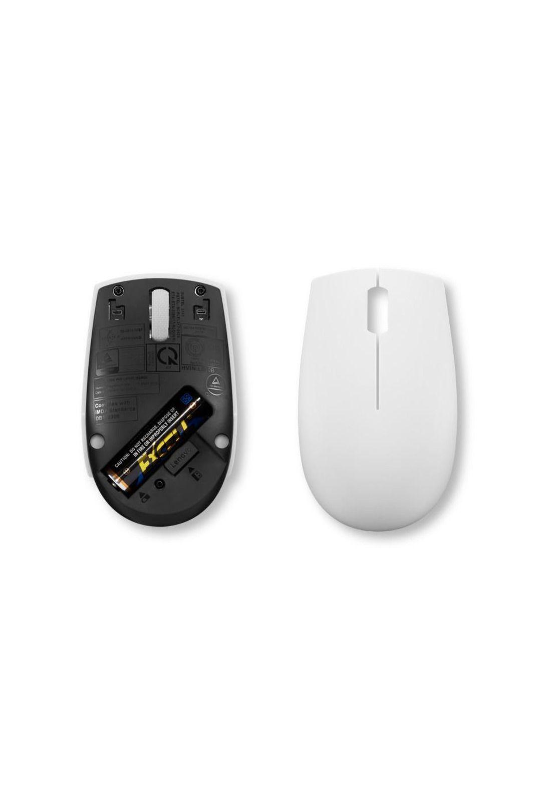 Mouse Lenovo 300 Wireless Compact - Cloud Grey-3