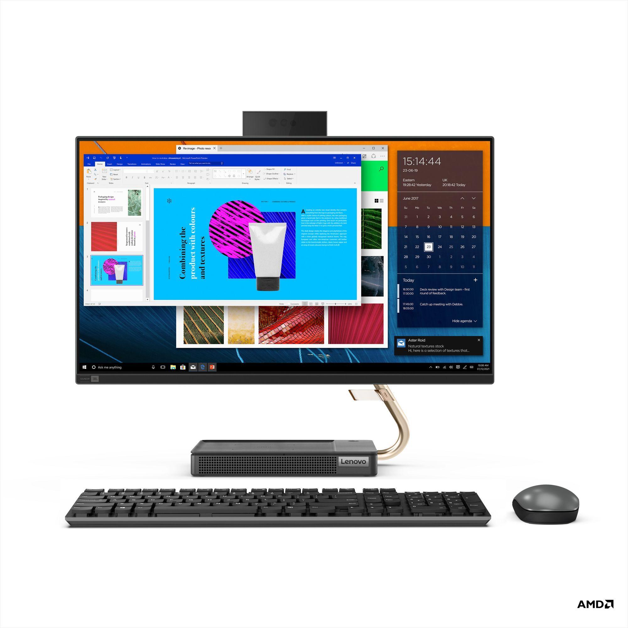 AIO IdeaCenter 5 AMD Ryzen 5 12GB RAM 512GB SSD 24''-0