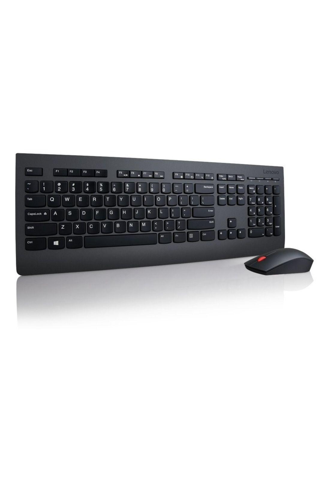 Combo Teclado Y Mouse Inalámbrico Lenovo Professional-1