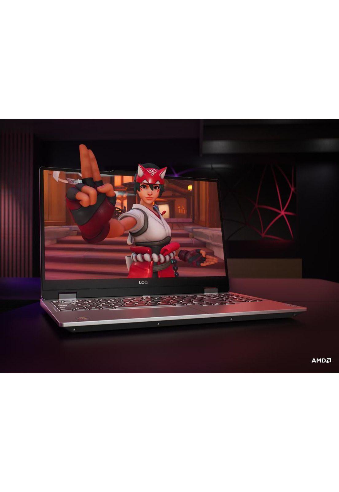 Notebook Gamer Lenovo LOQ 9na Gen AMD Ryzen 5 24GB RAM 512GB SSD NVIDIA RTX™ 3050 15''-7