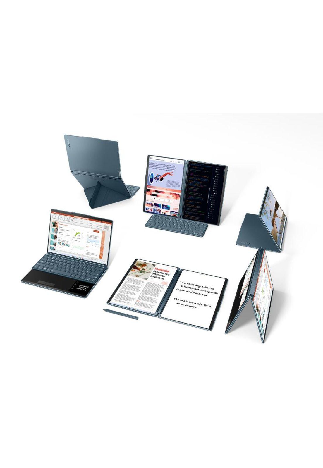 Notebook Yoga Book 9i Gen 8 Intel Core i7 16GB RAM 1TB SSD 13''-3