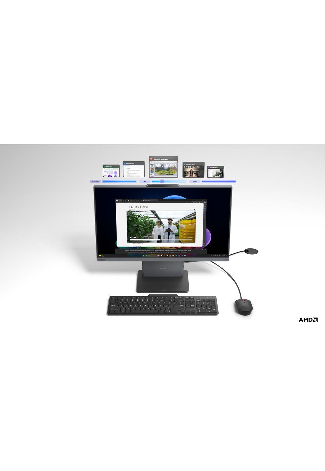 AIO Desktop ThinkCentre Neo 55A Gen6 AMD Ryzen 7 16GB RAM 512GB SSD 23.8"-9