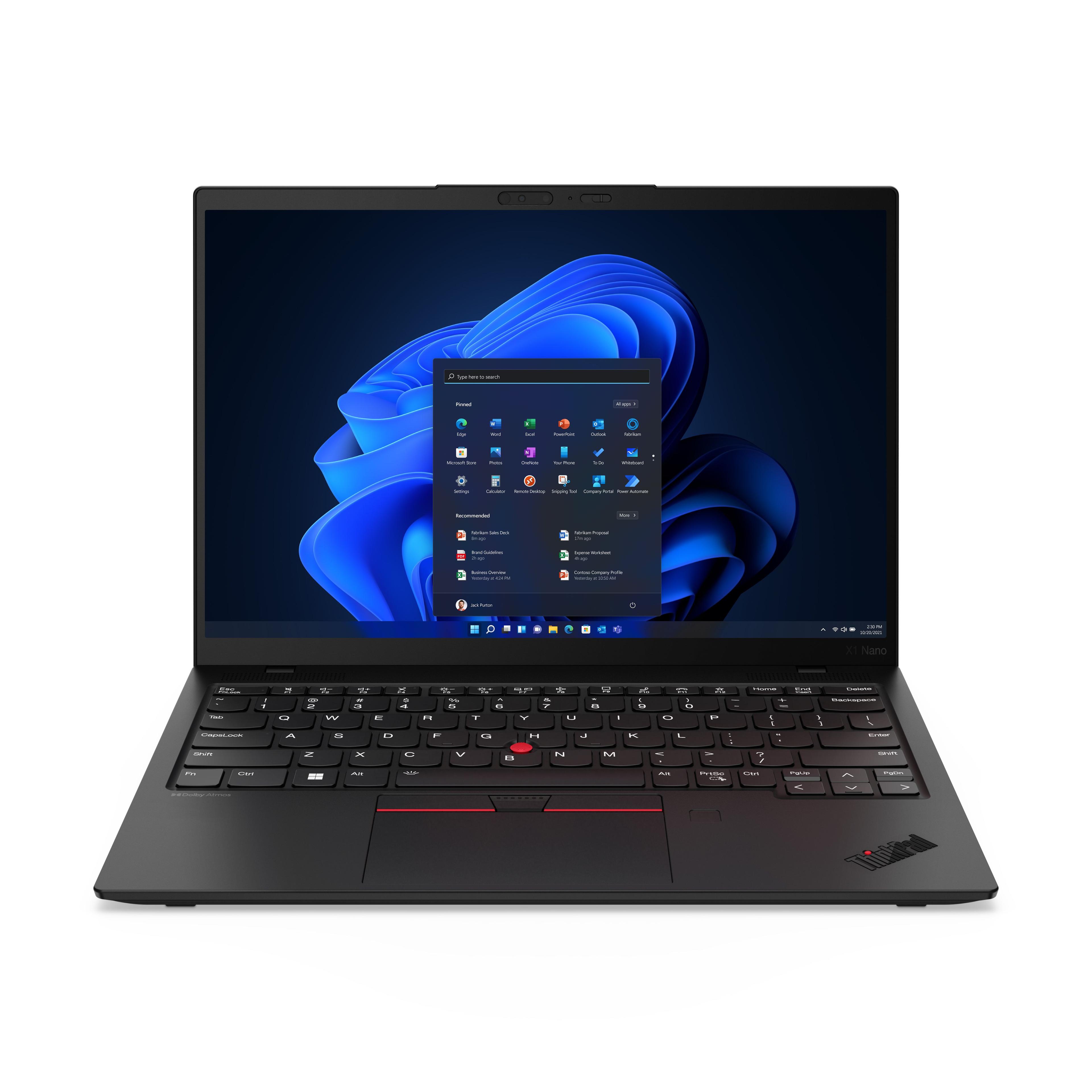 Notebook ThinkPad X1 Nano Gen 3 Intel Core i7 16GB RAM 1TB SSD 13''-0