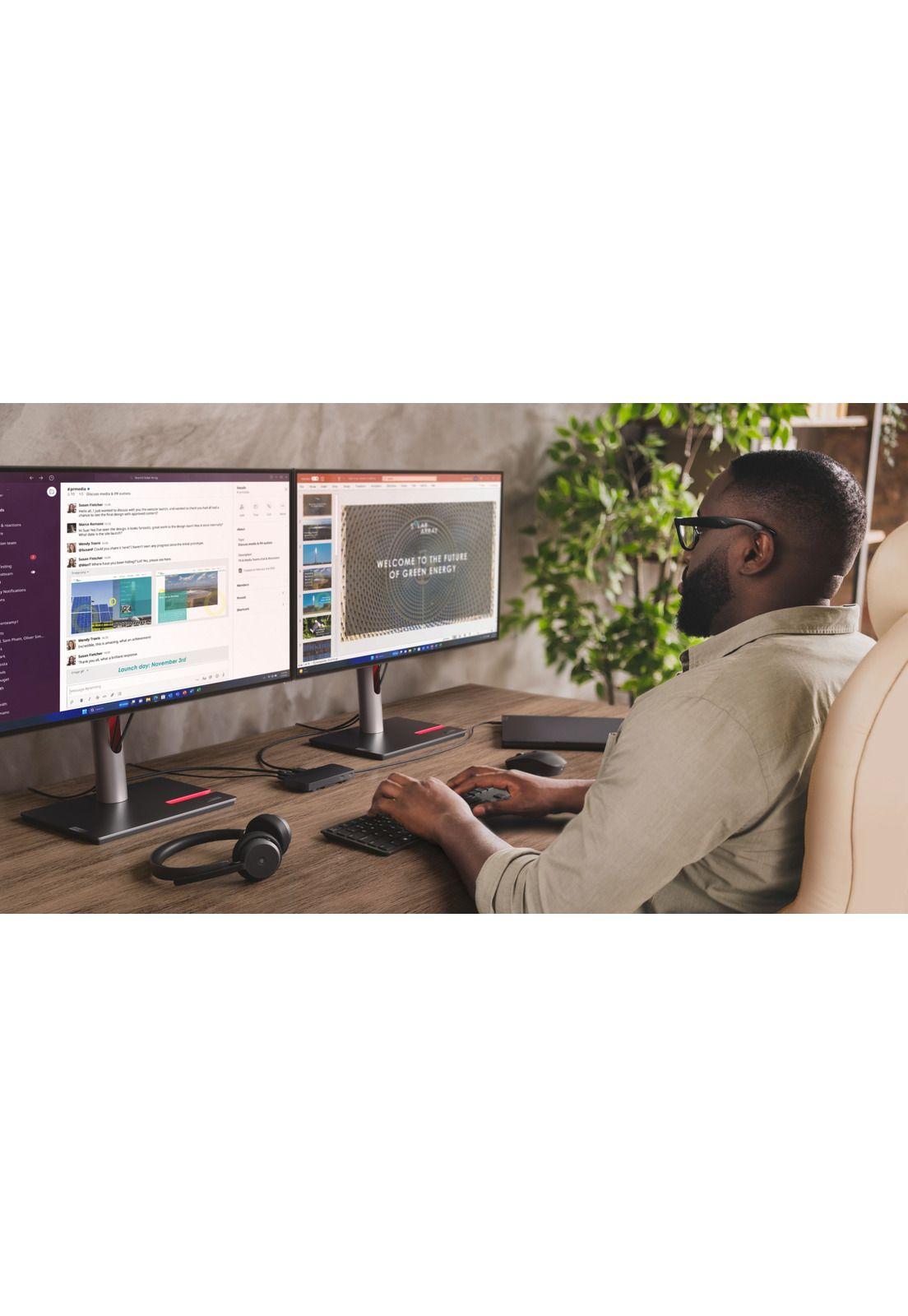 Dual Display USB-C Travel Dock (con adaptador) 100W IT-6