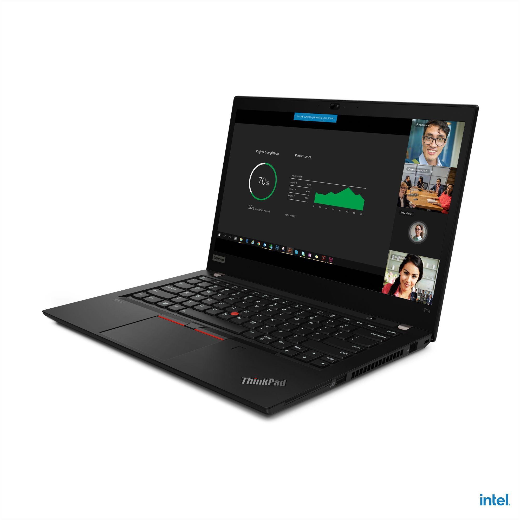 Notebook ThinkPad T14 Intel Core i5 8GB RAM 512GB SSD W10Pro 14''-8