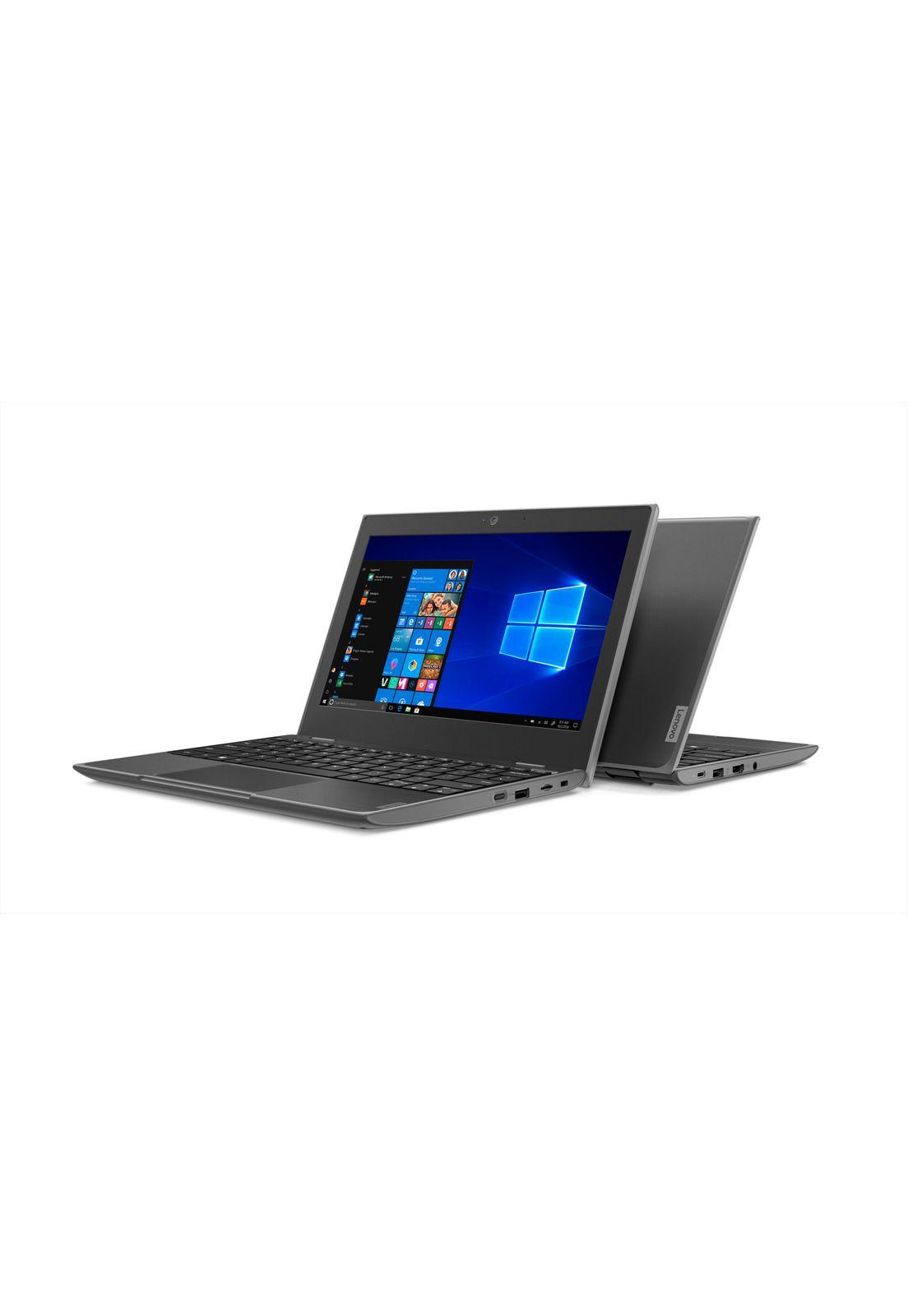 Notebook Lenovo 100e Windows Intel Celeron N4020 4GB RAM 64GB 12''-4