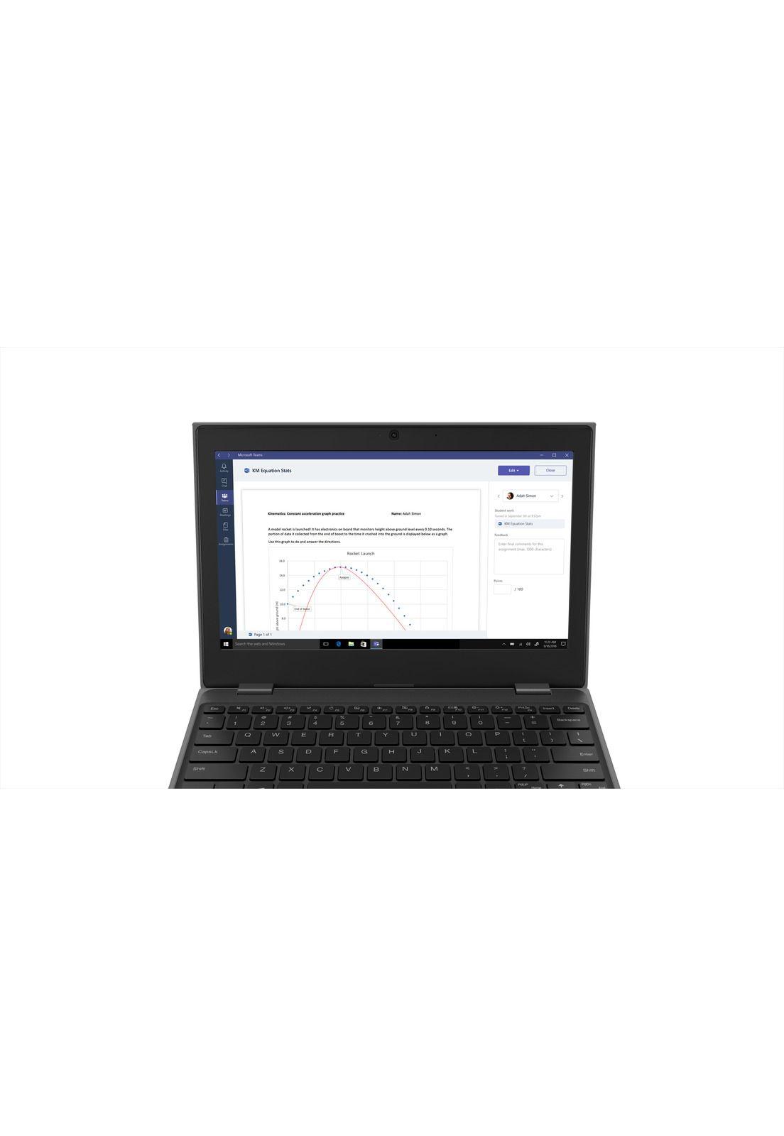 Notebook Lenovo 100e Windows Intel Celeron N4020 4GB RAM 64GB 12''-7
