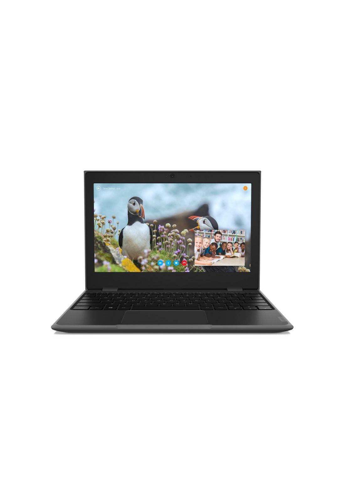 Notebook Lenovo 100e Windows Intel Celeron N4020 4GB RAM 64GB 12''-8