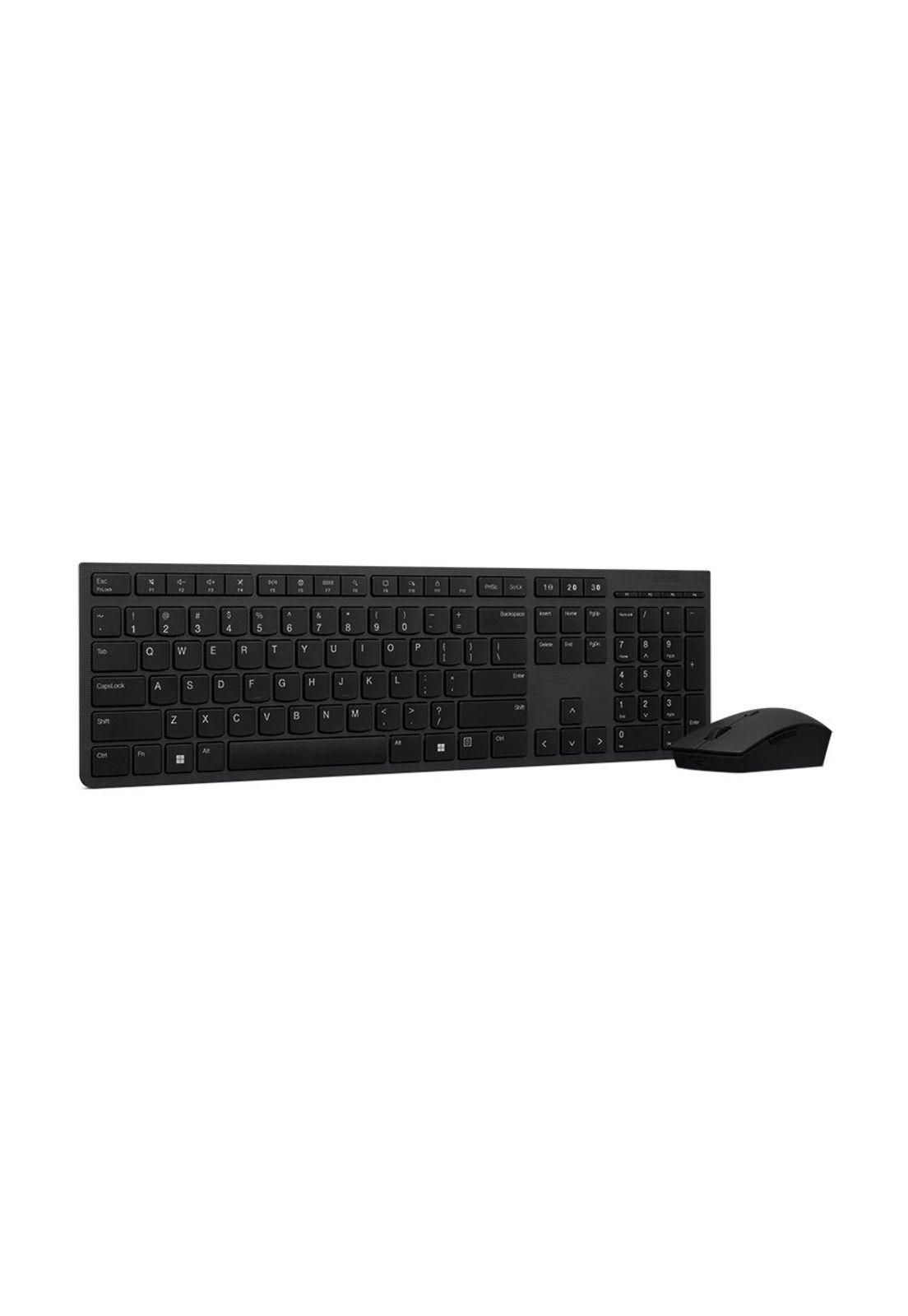 Combo Teclado y Mouse Inalámbrico Recargable Lenovo Professional-1