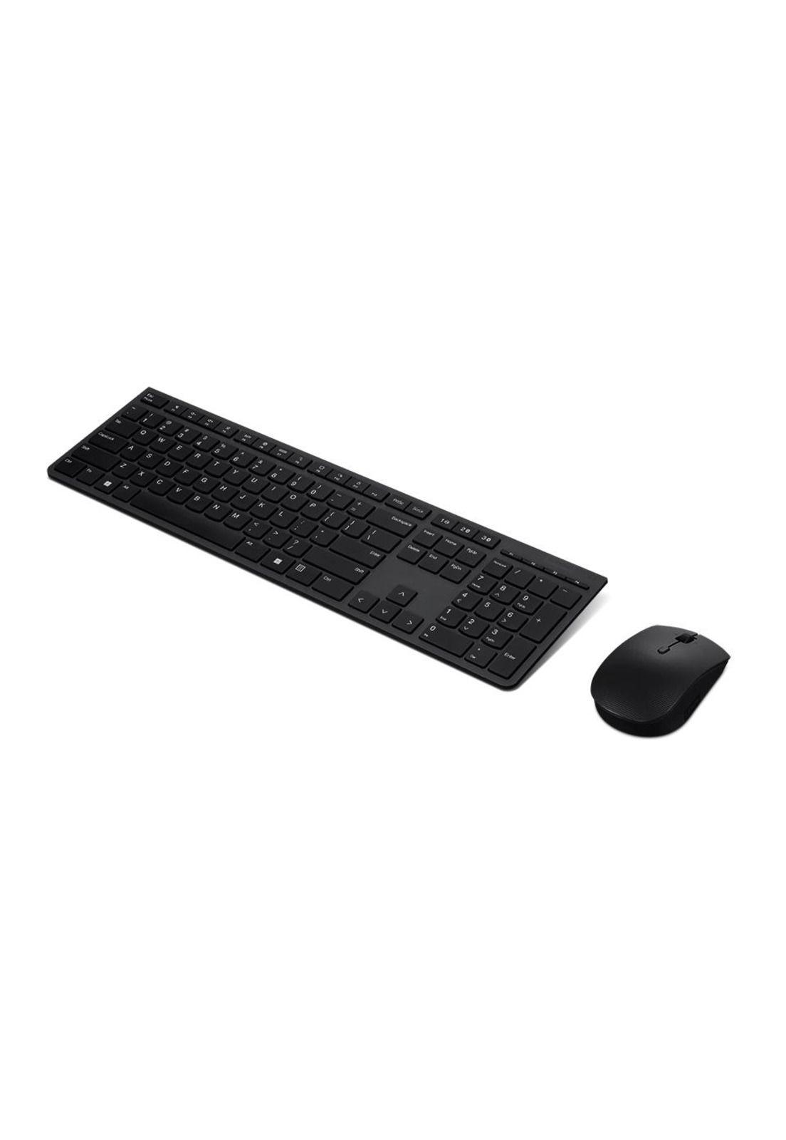 Combo Teclado y Mouse Inalámbrico Recargable Lenovo Professional-2