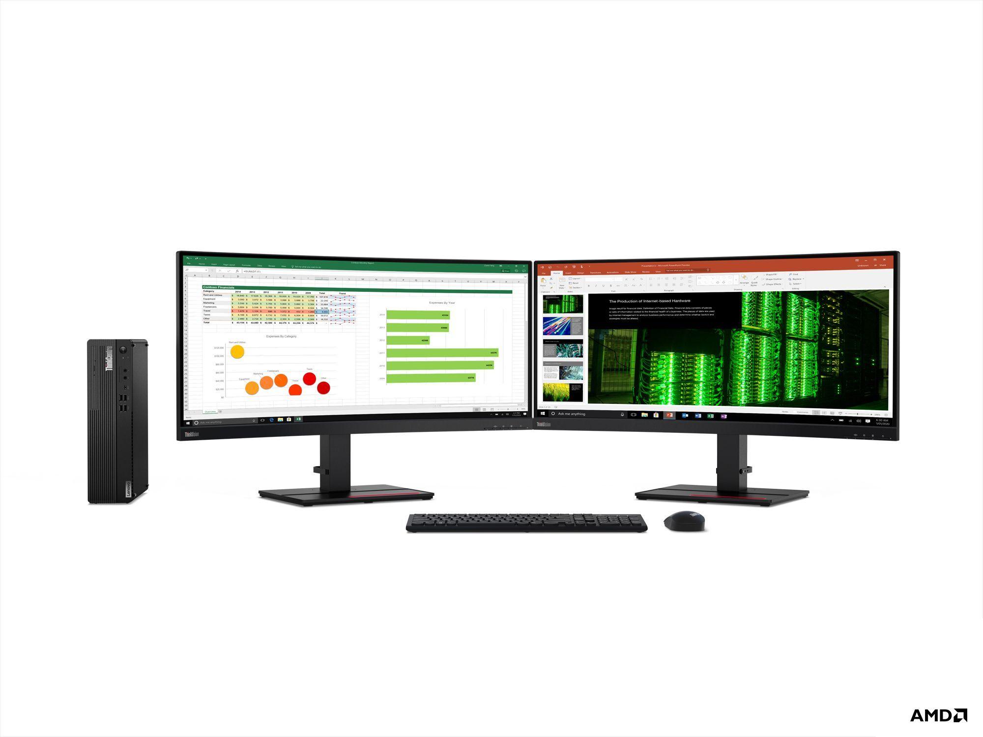 ThinkCentre M75s AMD Ryzen 3 8GB RAM 512GB SSD W10P-6