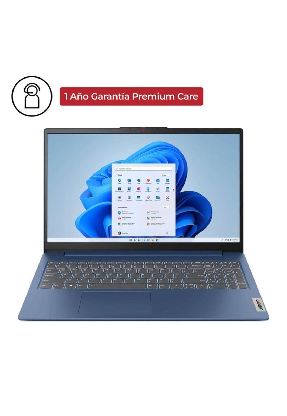 Notebook IdeaPad Slim 3 AMD Ryzen 5 8GB RAM 512GB SSD + Garantía Premium Care-0