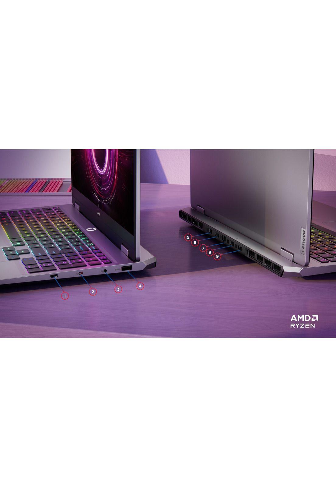 Notebook Gamer LOQ 15 Gen 10 AMD Ryzen 7 32GB RAM 1TB SSD NVIDIA RTX™ 5060 15''-8