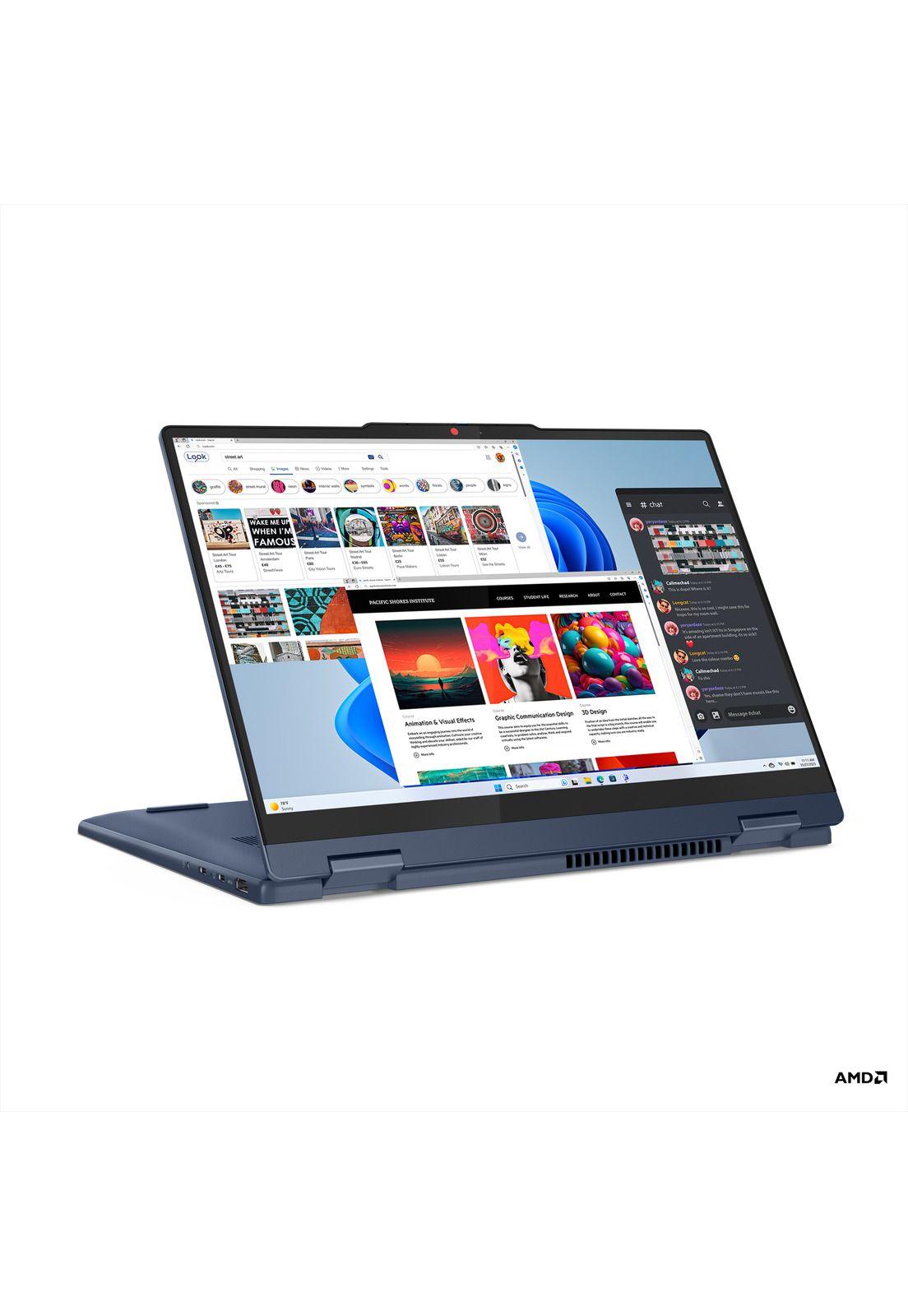 Notebook Lenovo IdeaPad 2 en 1 Gen 10 AMD Ryzen™ AI 5 16GB RAM 512GB SSD 14" WUXGA + Lápiz-4