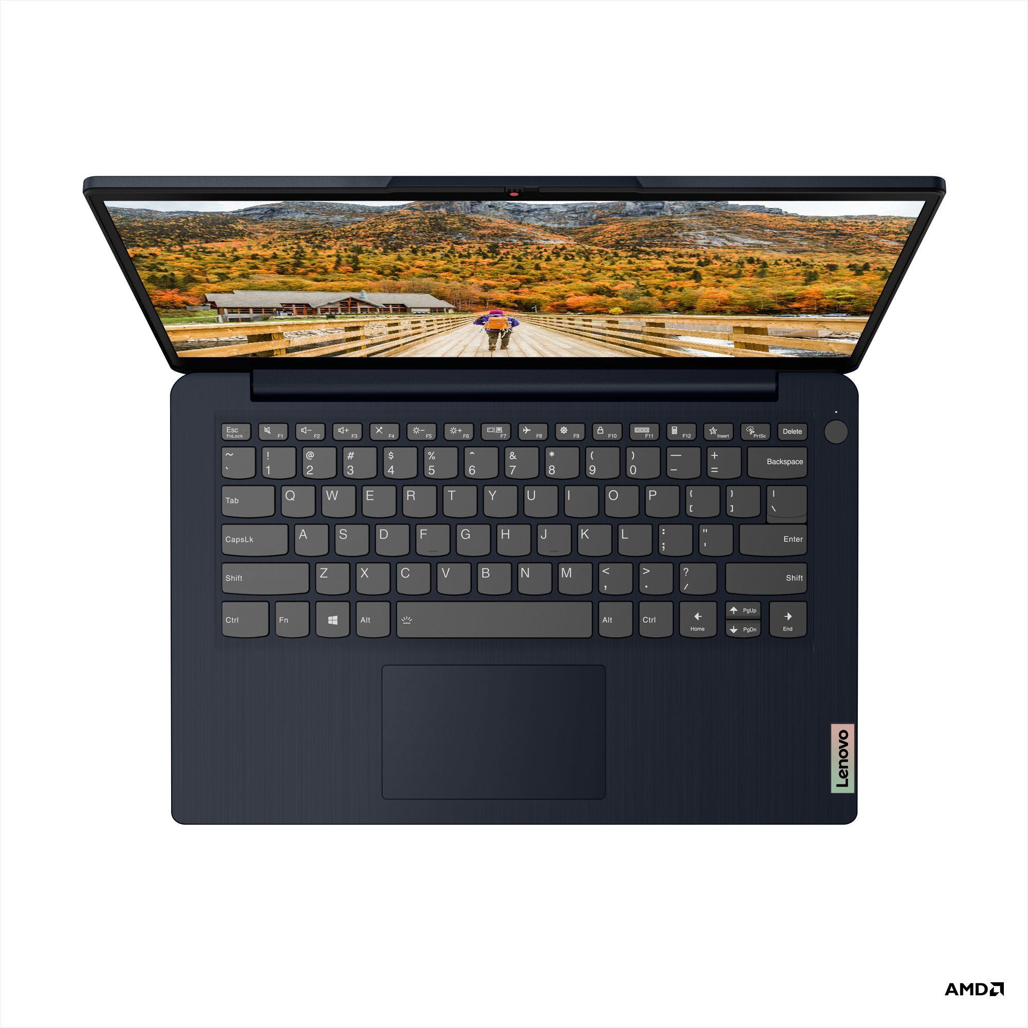 Notebook IdeaPad 3 AMD Ryzen 5 8GB RAM 256GB SSD 14''-2