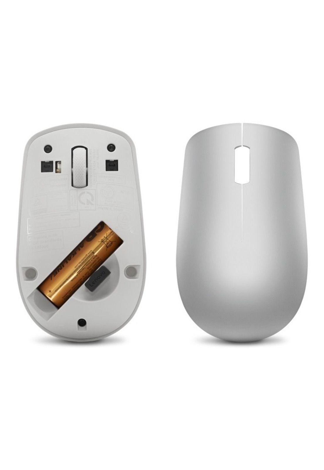 Mouse Inalámbrico Lenovo 530 - Gris Platino-3