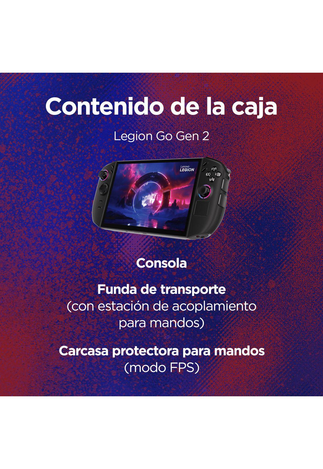 Consola Legion Go 8 Gen 2 Ryzen AMD Z2 16GB RAM 1TB SSD 8"-6