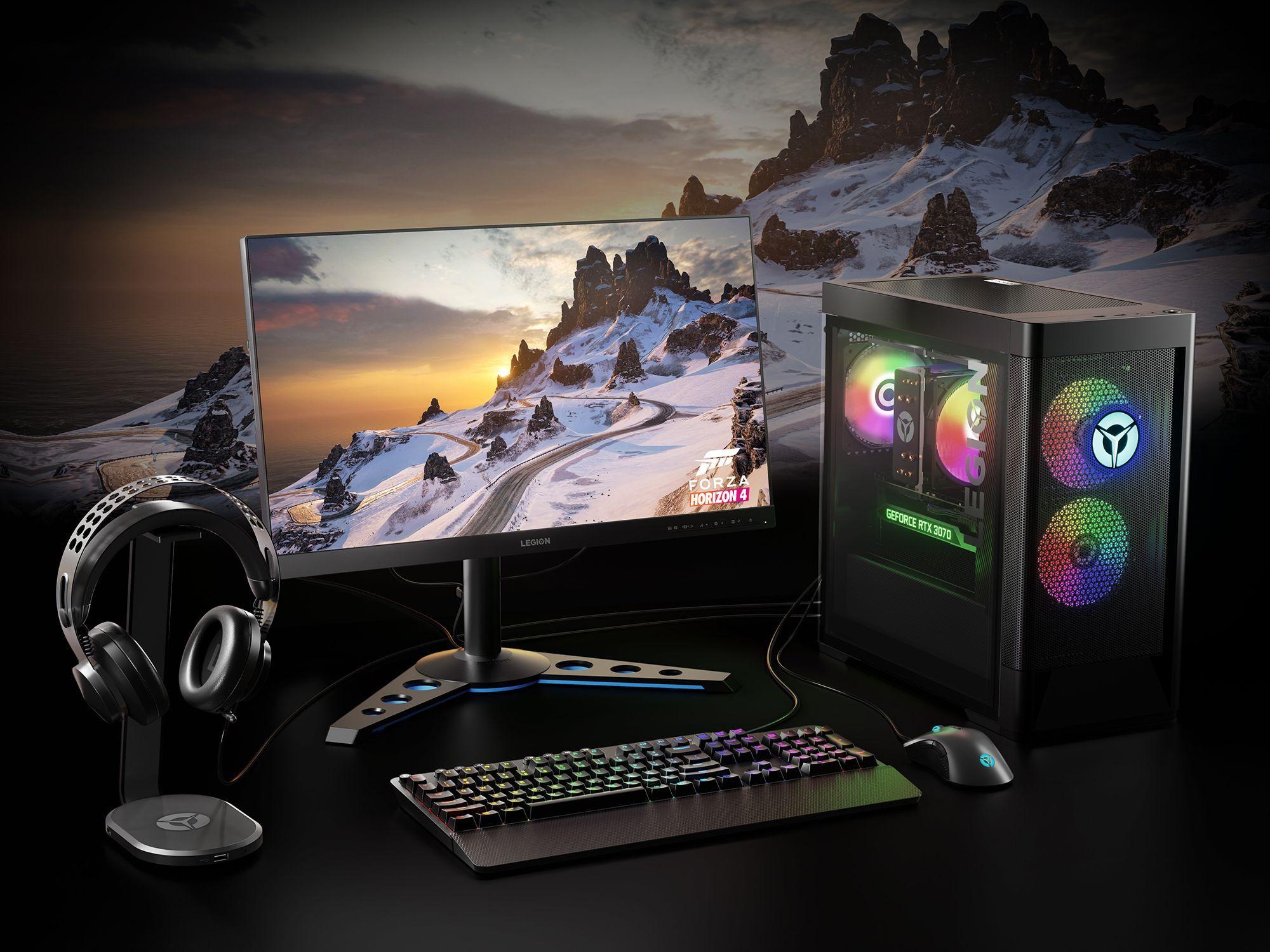 Gaming Desktop Legion T5i Tower Core i7 16GB RAM 1TB SSD RTX3060 Ti-9