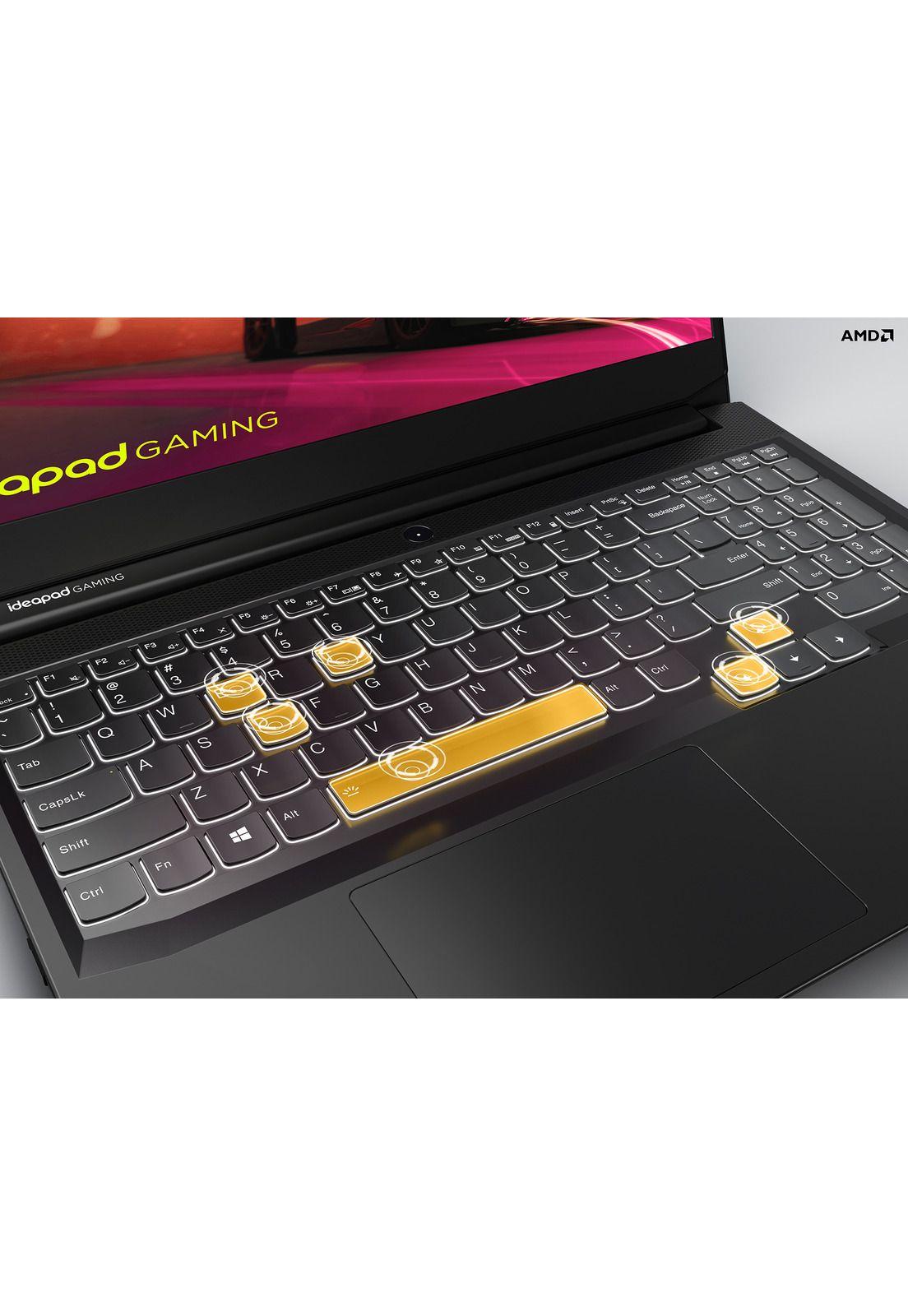 Notebook IdeaPad Gaming Gen 6 AMD Ryzen 7 16GB RAM 512GB SSD RTX 3060 15''-4