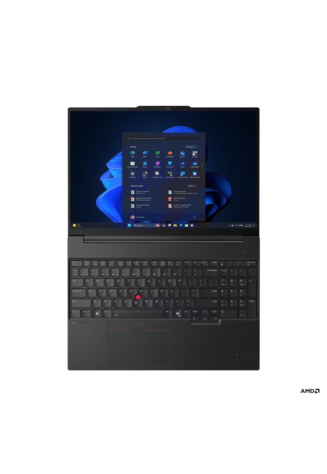 Notebook ThinkPad E16 Gen 3 AMD Ryzen 7 16GB RAM 512GB SSD 16"-4