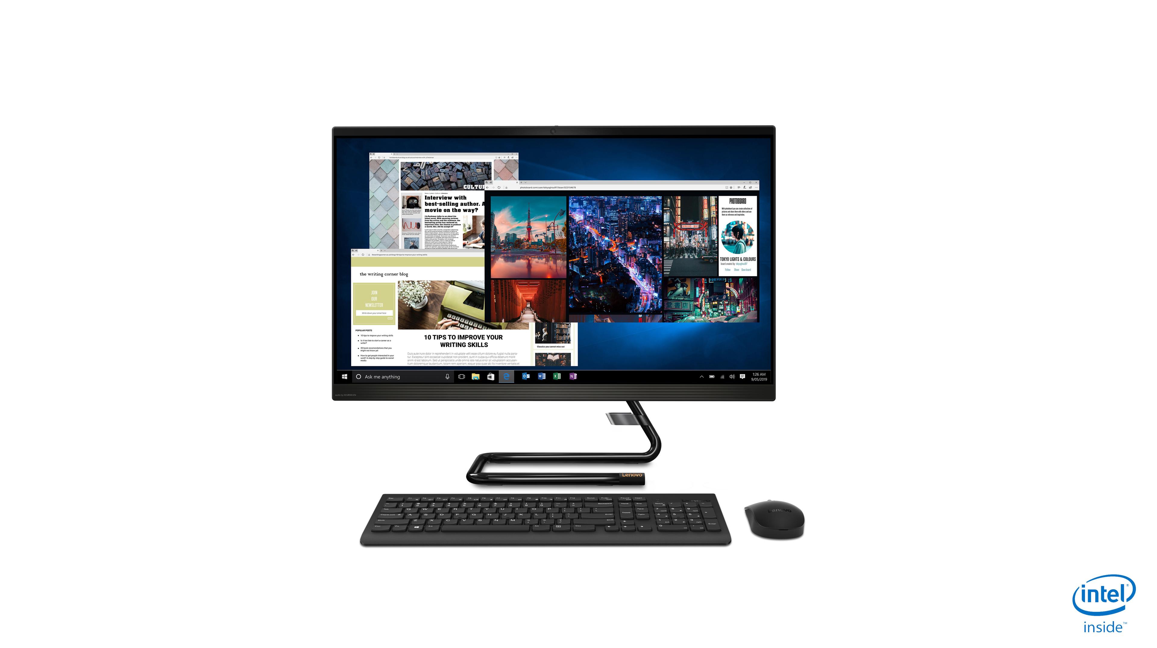 AIO IdeaCenter 3i Intel Core i5 8GB RAM 1TB + 256GB SSD 27''-0