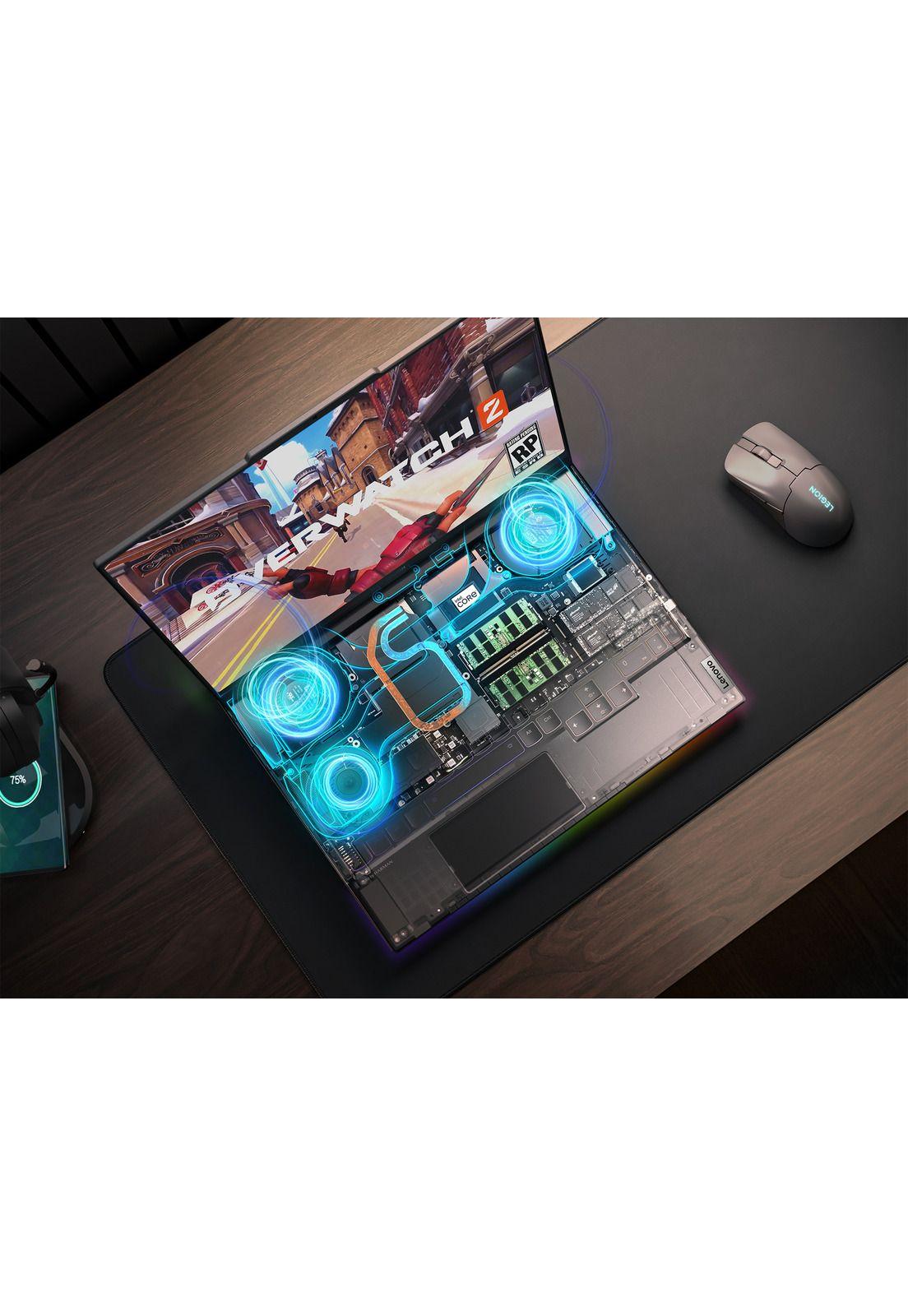 Notebook Gamer Legion Pro 9i 10ma Gen Intel Core Ultra 9 64GB RAM 2TB SSD RTX 5090 18" WQUXGA-6