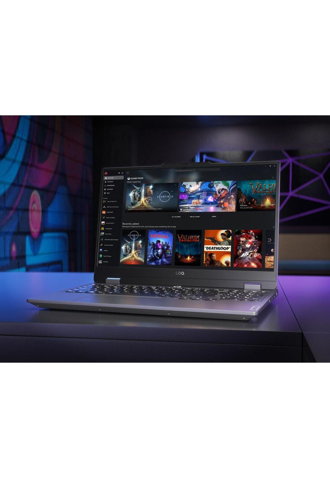 Notebook Gamer LOQ Gen 10 AMD Ryzen 5 24GB RAM 512GB SSD NVIDIA GeForce RTX 5050-6