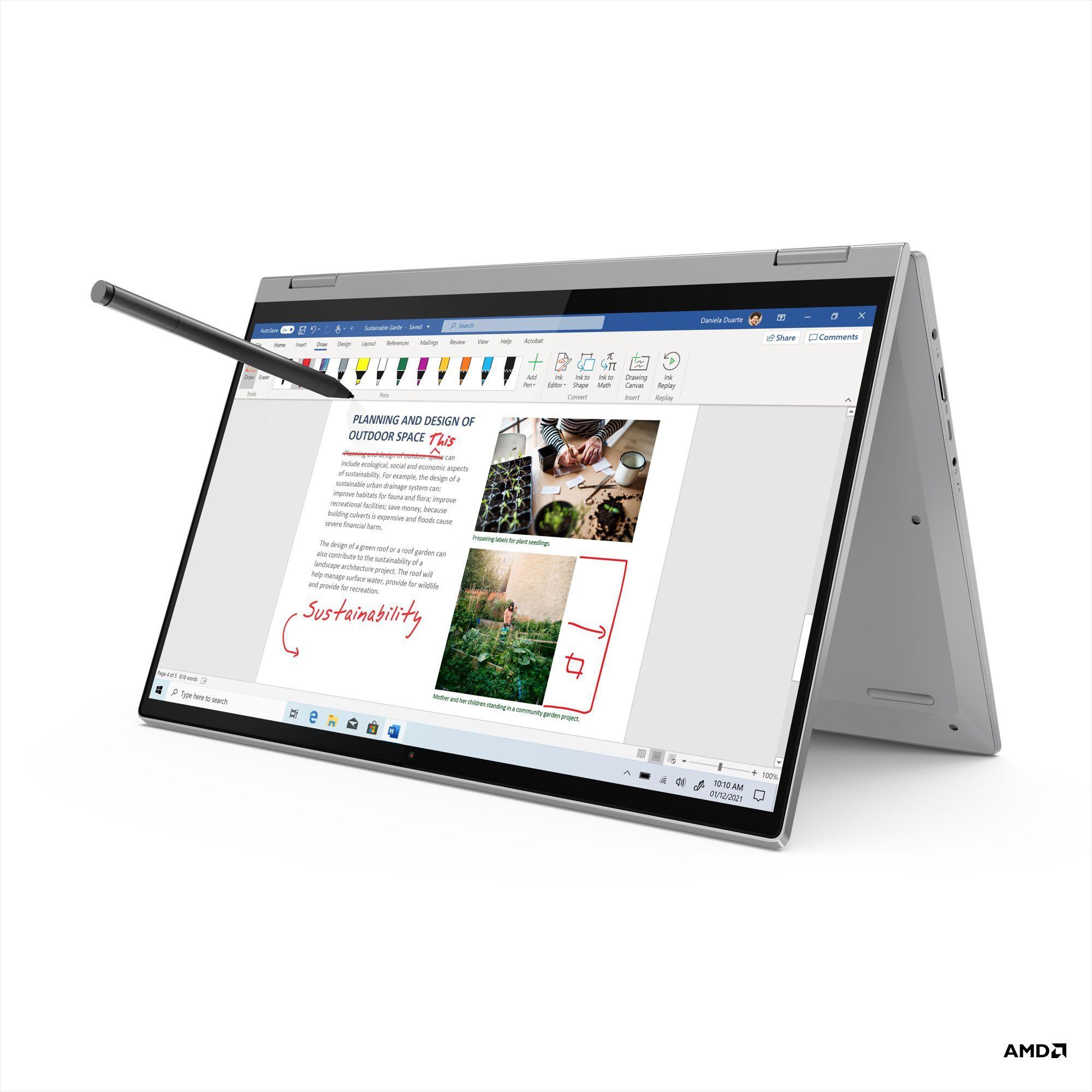 Notebook IdeaPad Flex 5 AMD Ryzen 5 8GB RAM 512GB SSD W11 15''-4