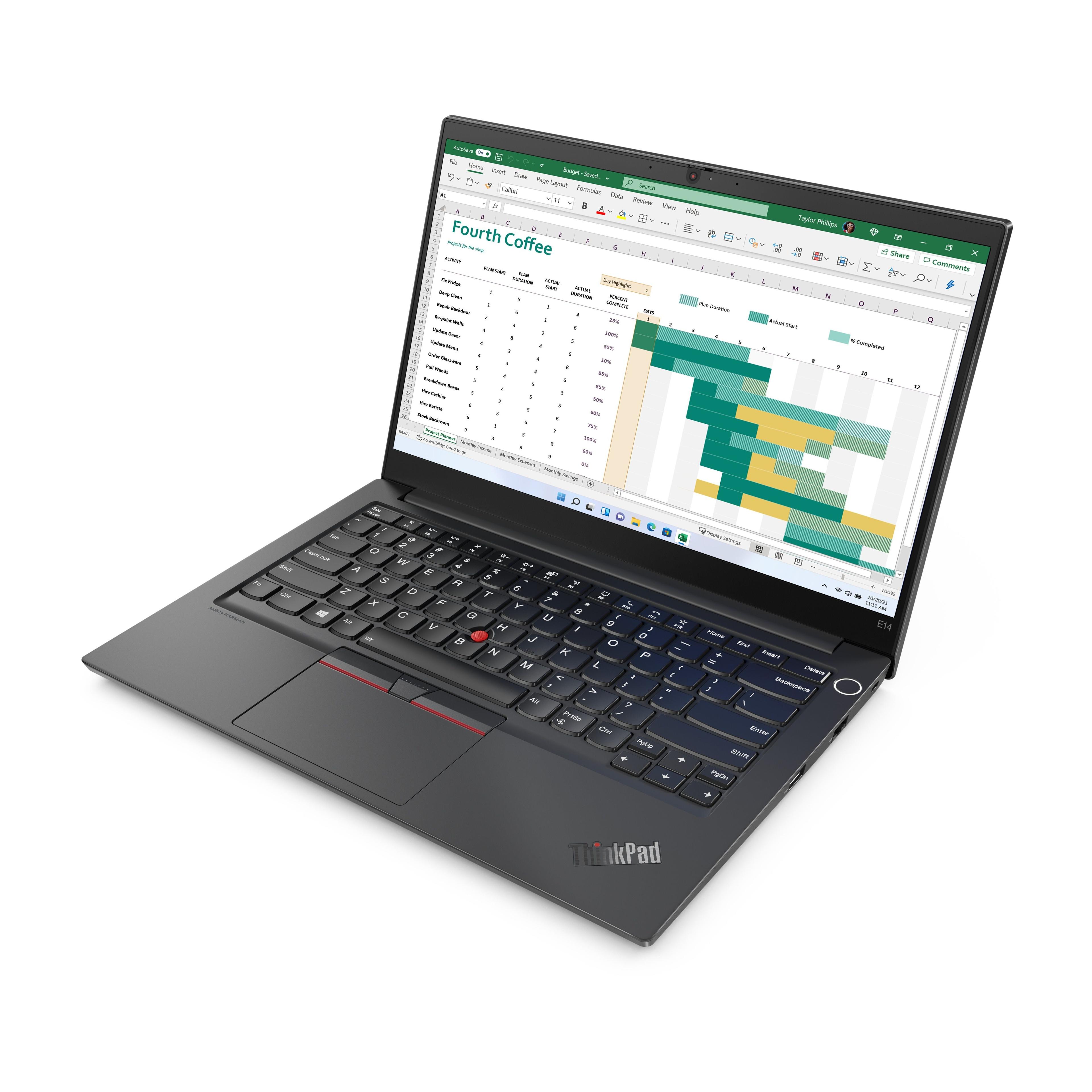 Notebook ThinkPad E14 Intel Core i5 8GB 512GB SSD 14''-2