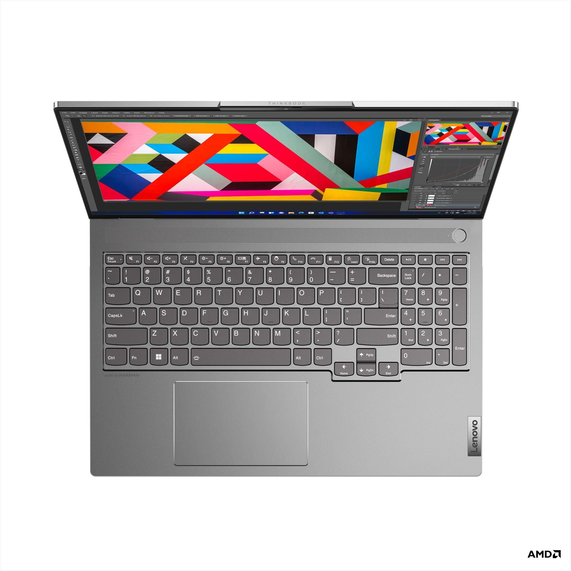 Notebook ThinkBook 16p AMD Ryzen 7 16GB RAM 512GB SSD RTX 3060-1