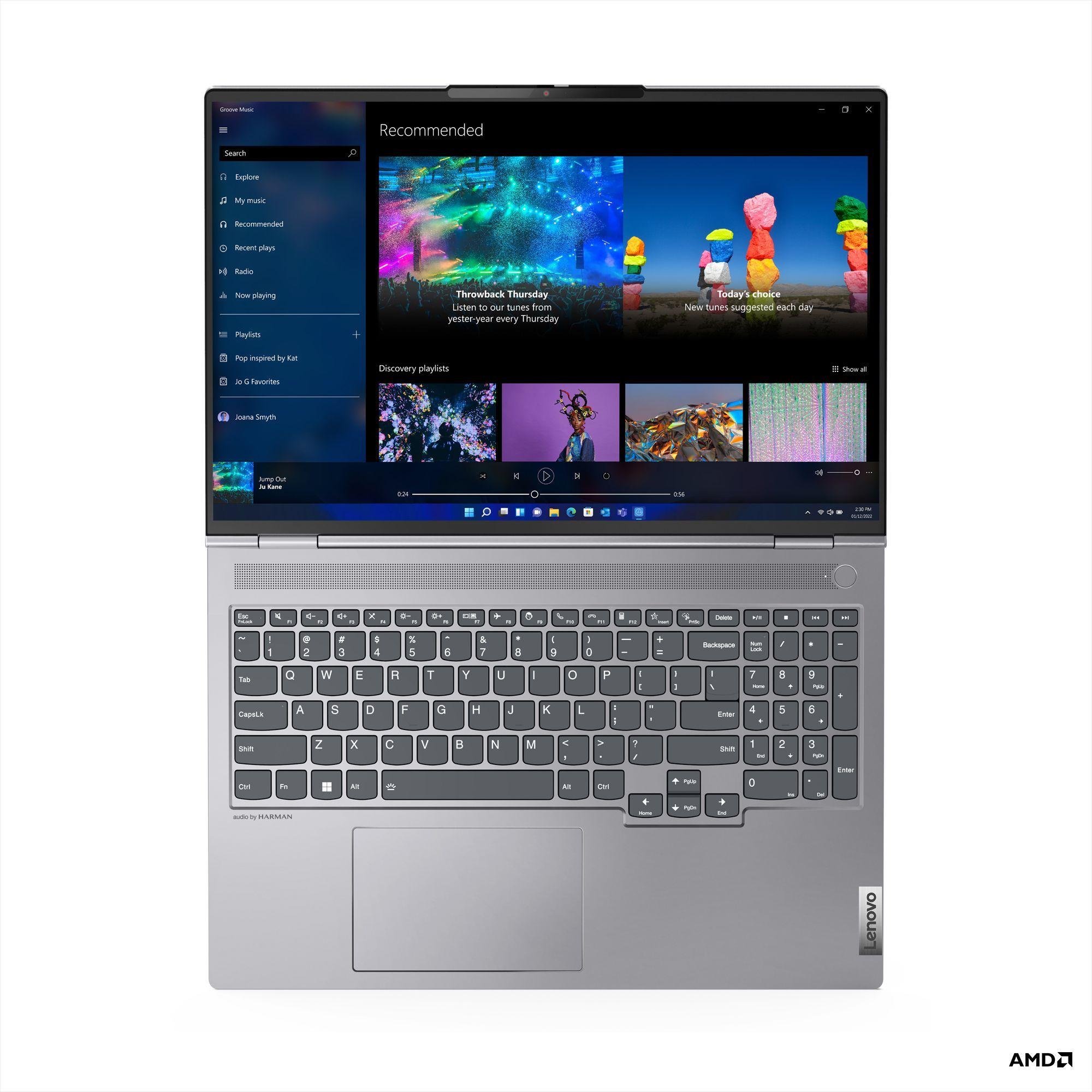 Notebook ThinkBook 16p AMD Ryzen 7 16GB RAM 512GB SSD RTX 3060-3