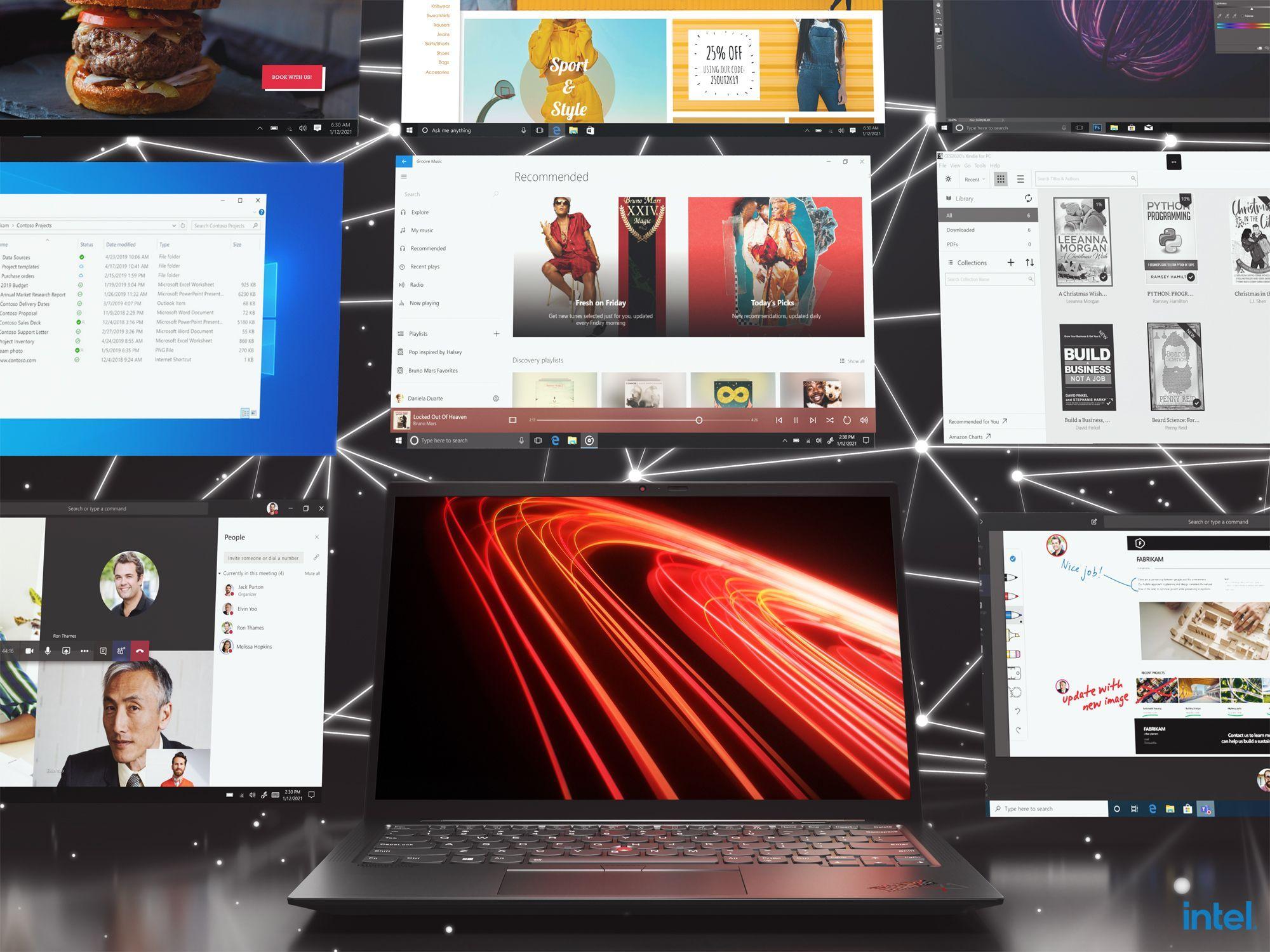 Notebook ThinkPad X1 Carbon Intel Core i7 16GB RAM 1TB SSD WUXGA 14''-9