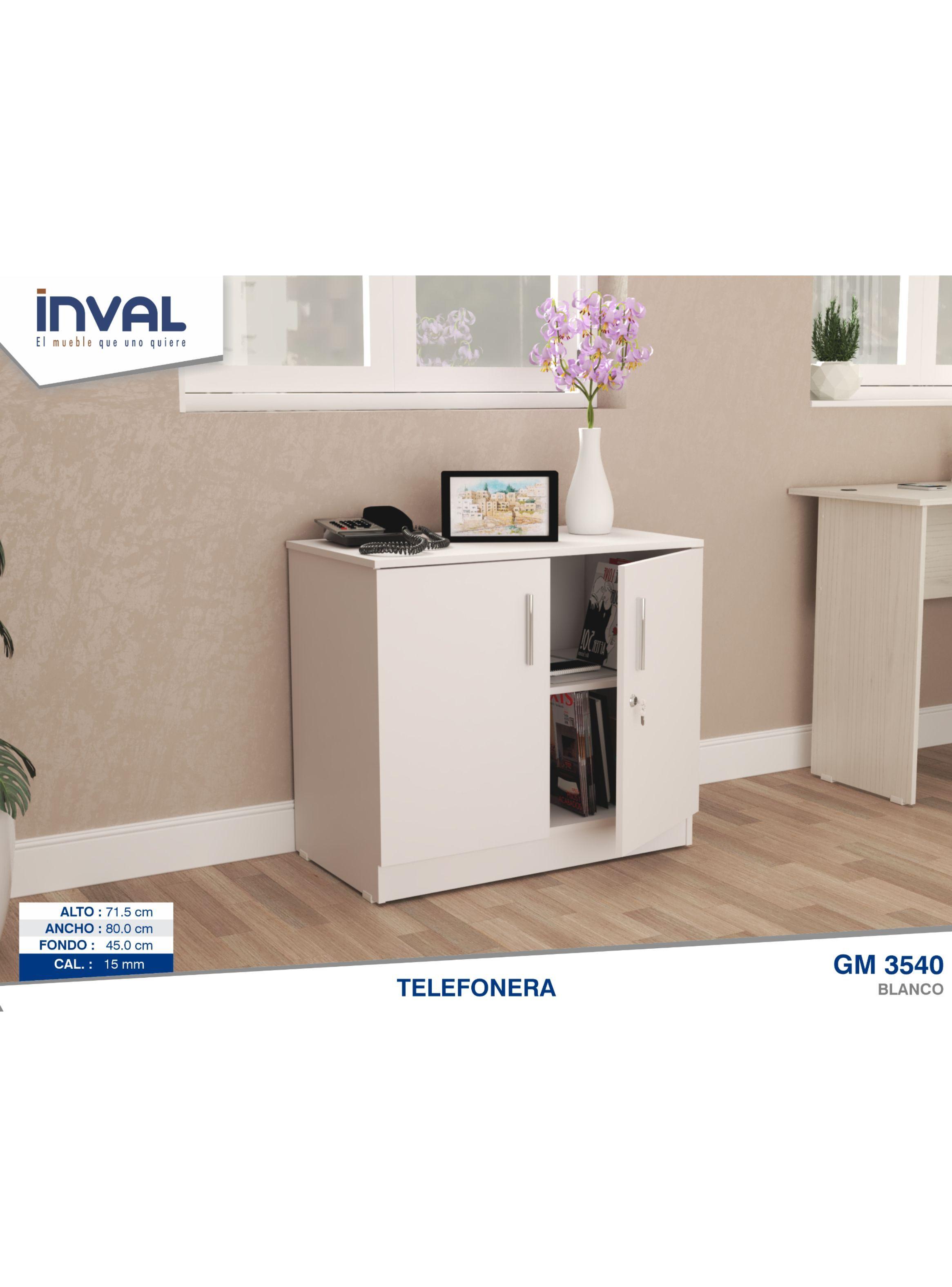 Gabinete Multiusos Blanco 72 cm x 45 cm x 80 cm GM3540-5