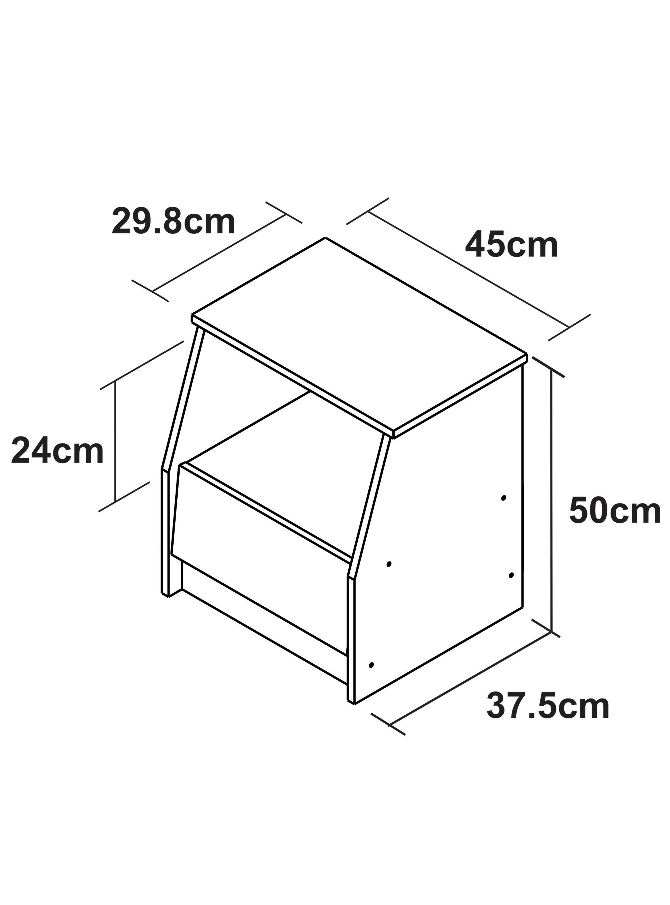 Velador Arena  50cm x 45cm x 37,5cm MN7410-5